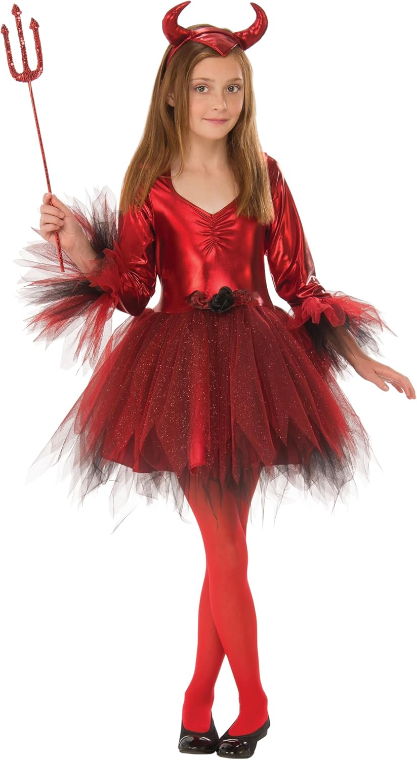 Rubies Devil Child Costume for Girls Small - Classic Design