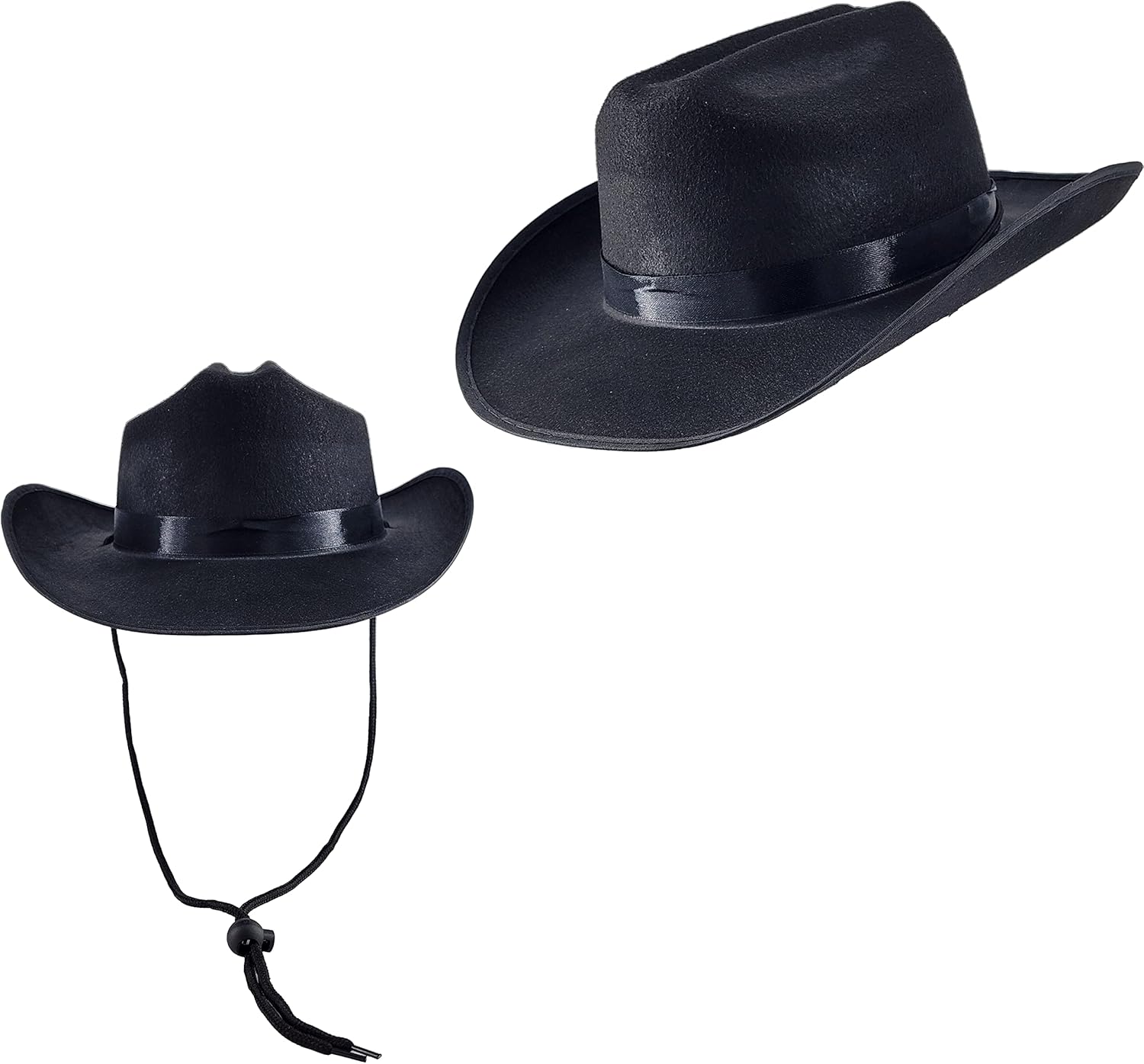 Durable Kids Cowboy Hat Felt Western Costume for Trick or Treating