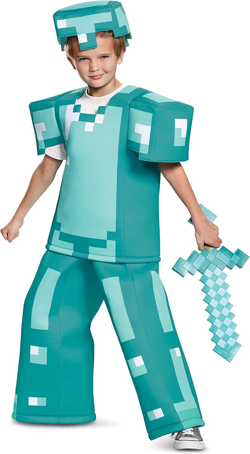 Disguise Minecraft Armor Costume for Kids