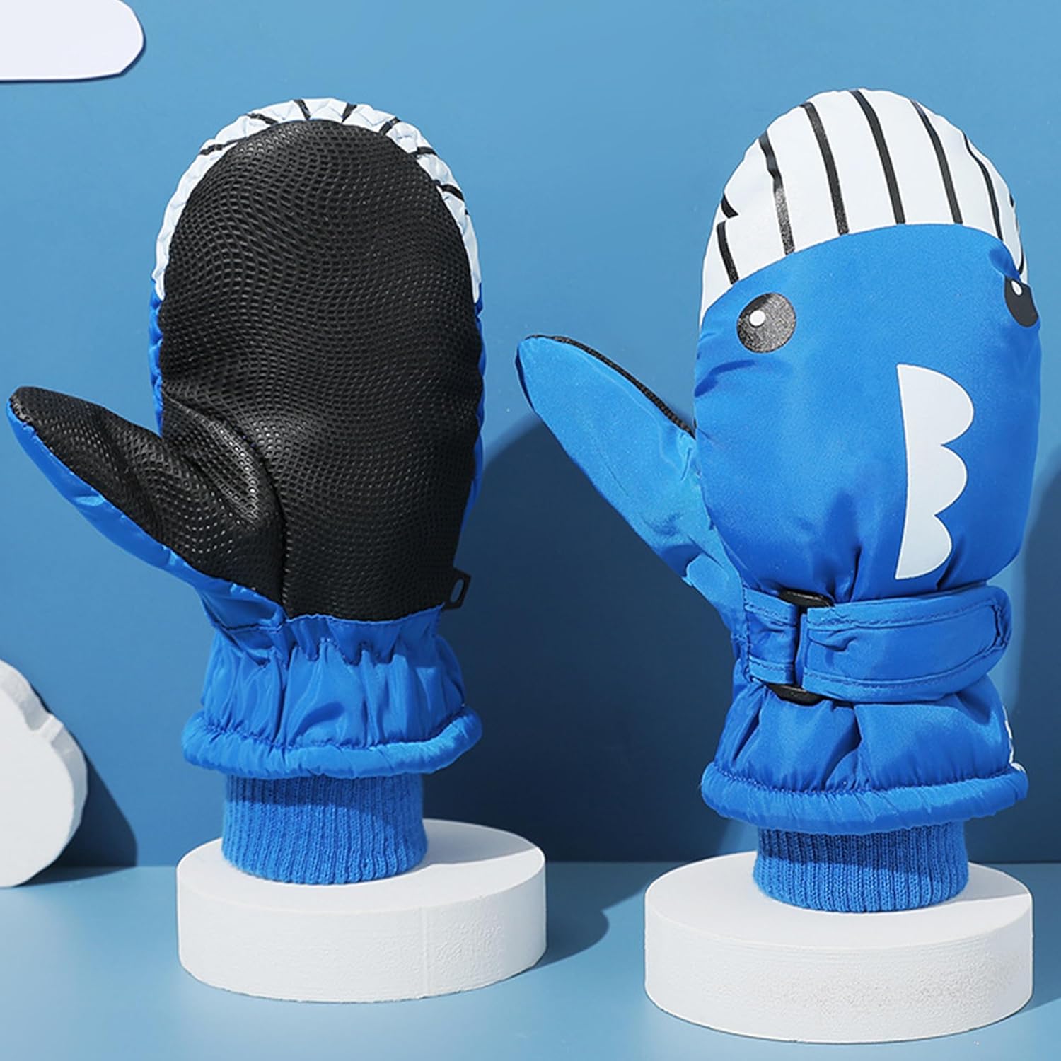 UTOWO Kids Water-Repellent Mittens WarmImpossible Fit forCold Winter
