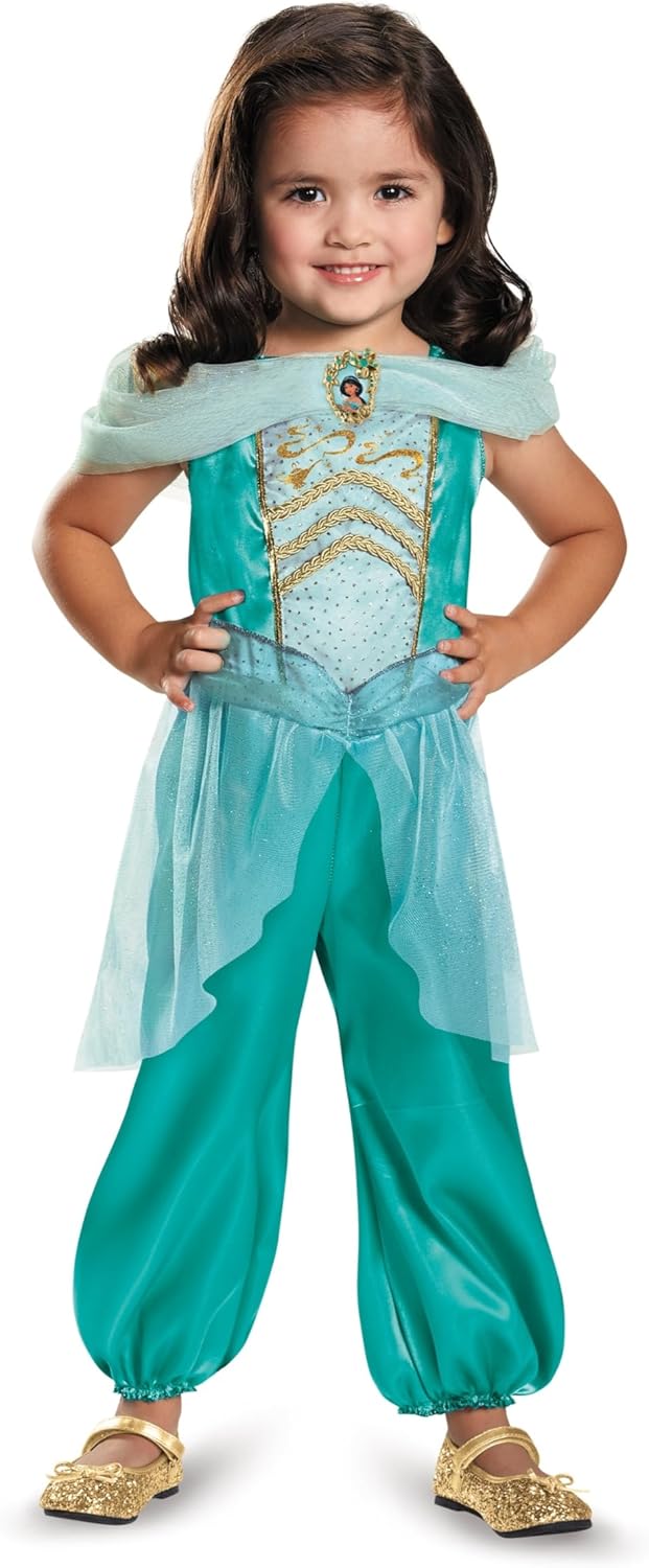 Disguise girls Disney Princess Jasmine Classic Toddler Girls Costume - states Jasmine Princess Princess