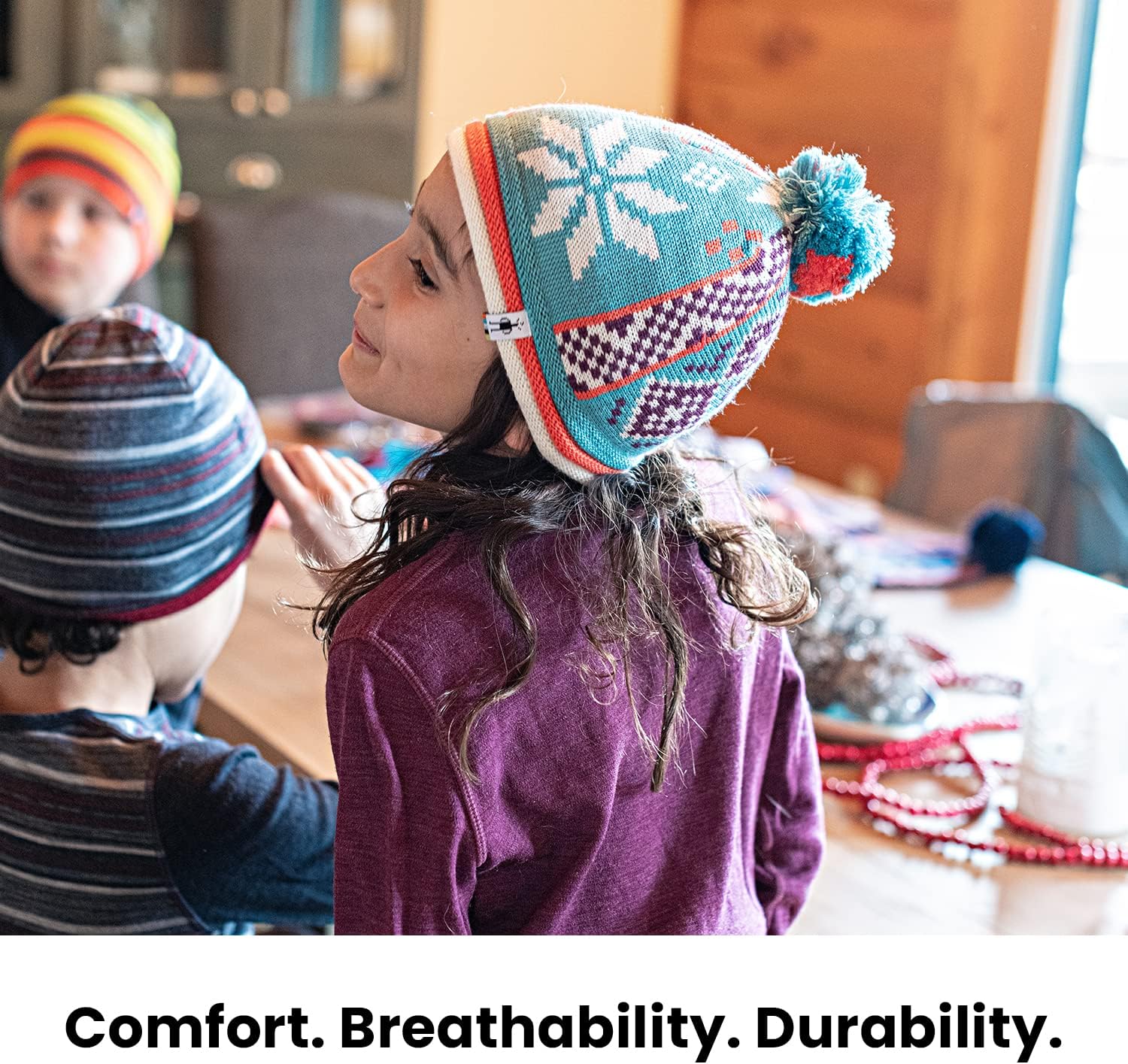 Smartwool Merino Balaclava 250 Soft Warm Neck Gaiter for Girls 4-6