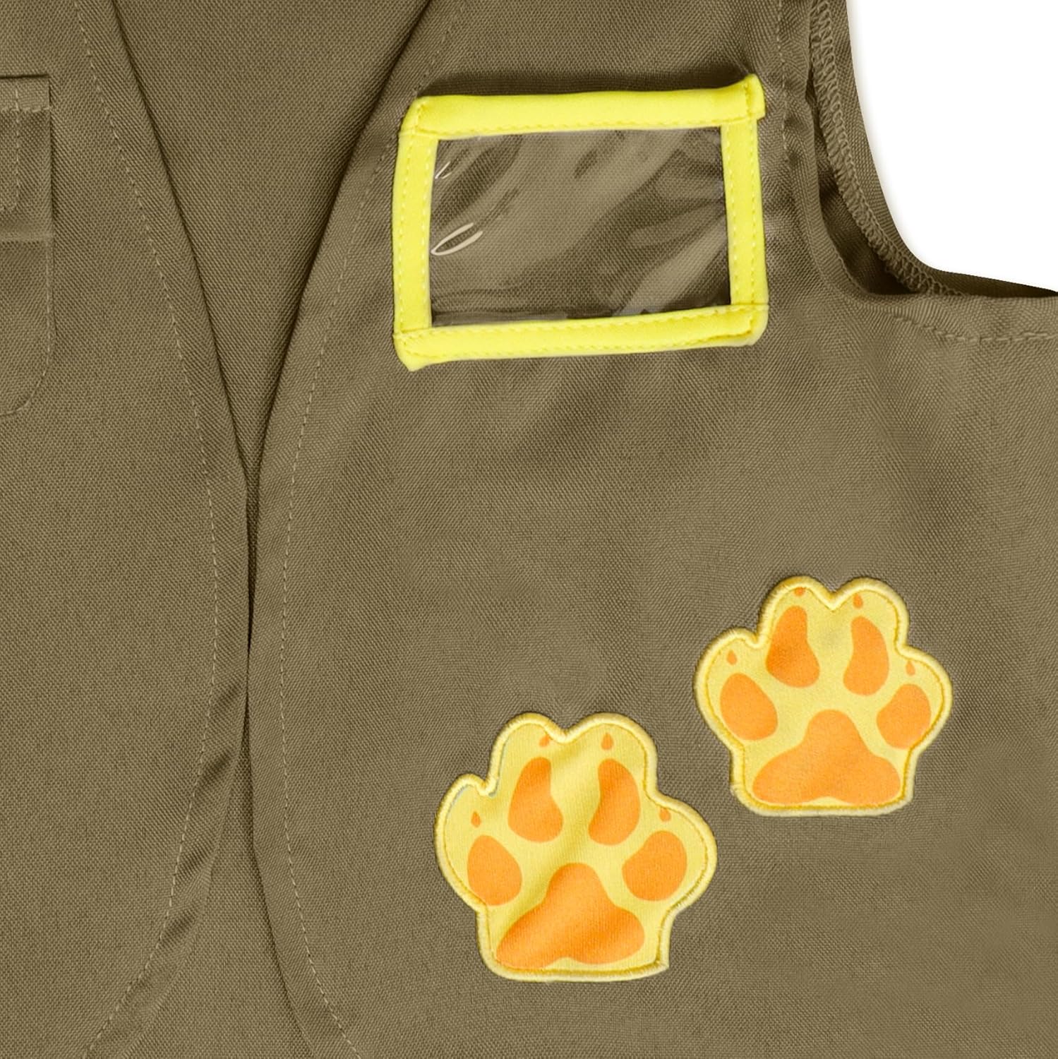 IKALI Kids Girls Zoo Keeper Costume Safari Explore Set with Tiger Print