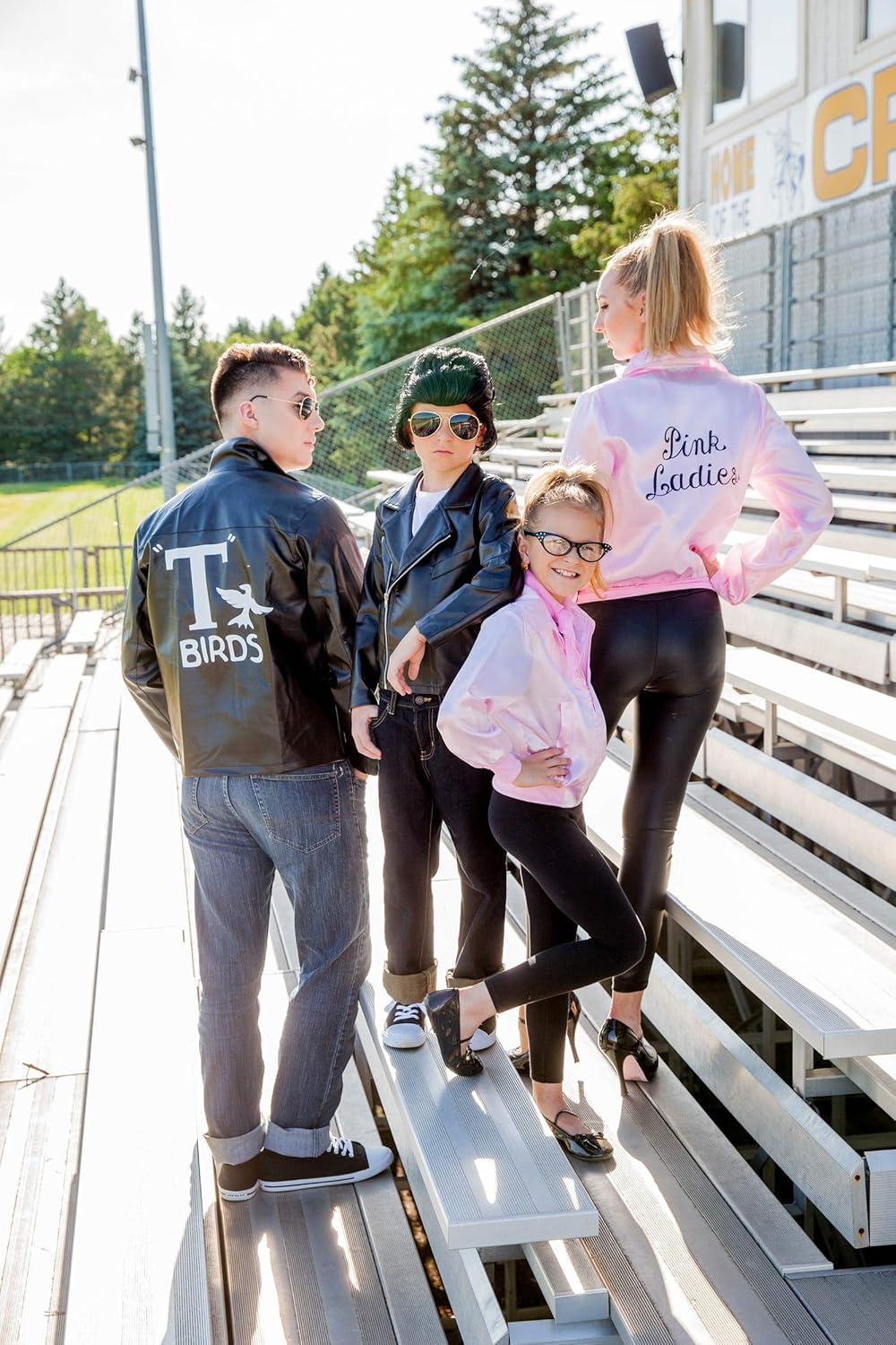 Pink Ladies Jacket Girls Grease Costume