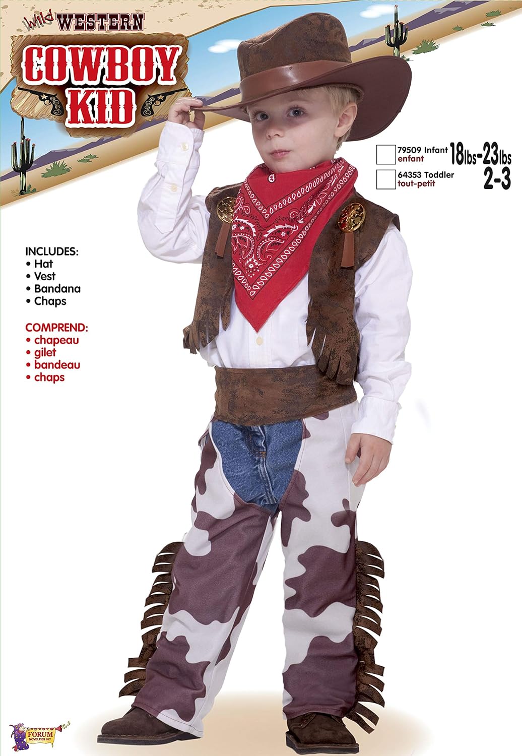 Cool Cowpoke Costume for Kids Yeehaw