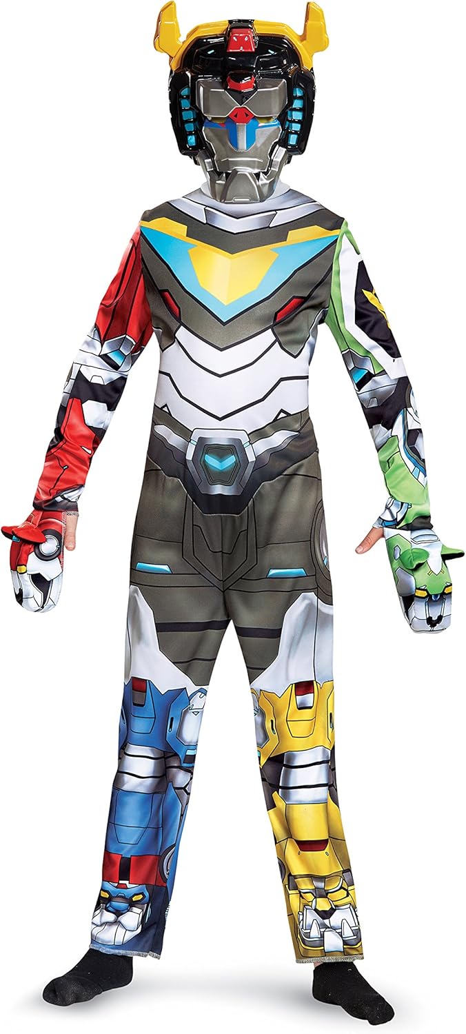 Disguise Voltron Classic Costume Real Men in Disposable Jadors