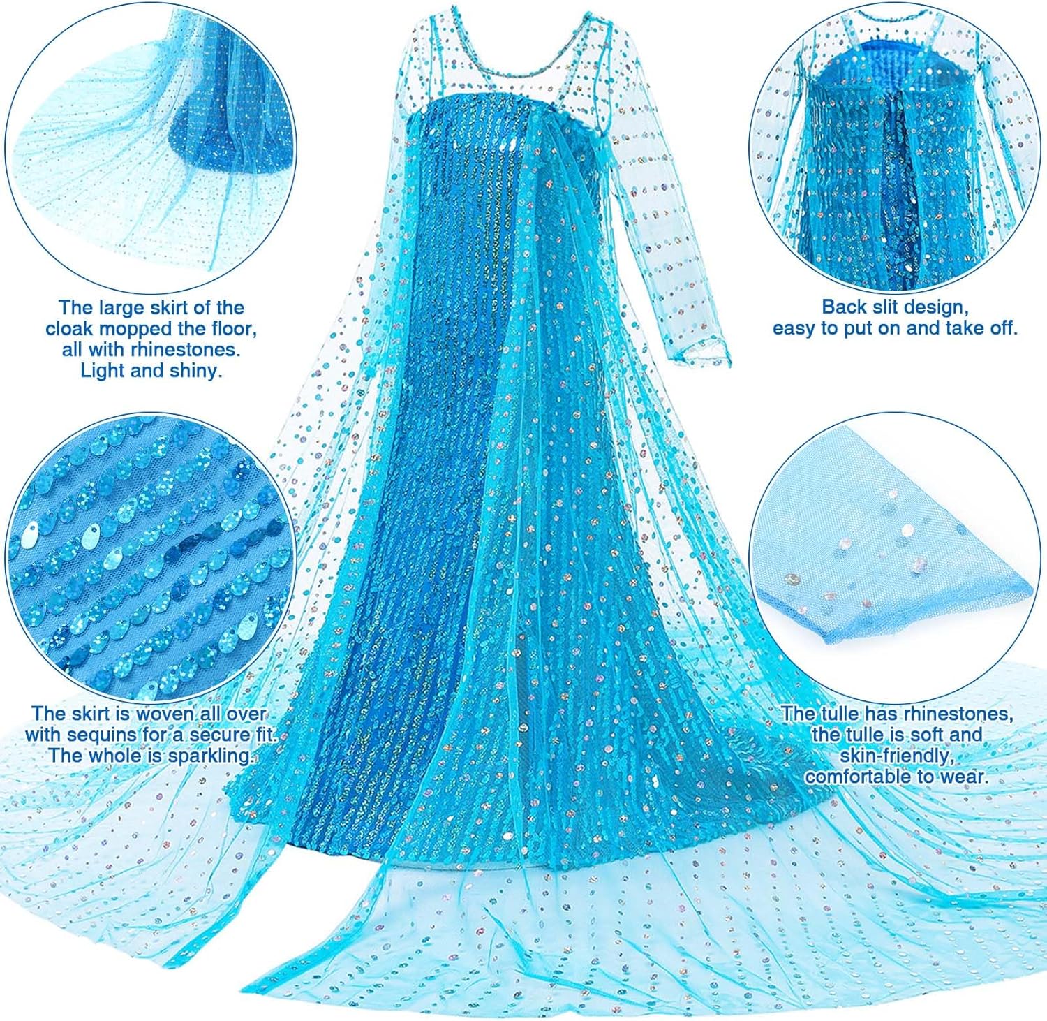 GC Elsa Princess Dress Up Set