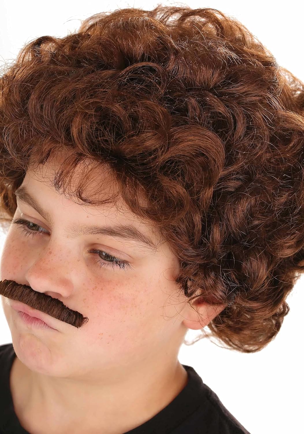 Child Nacho Libre Wig Mustache Kit