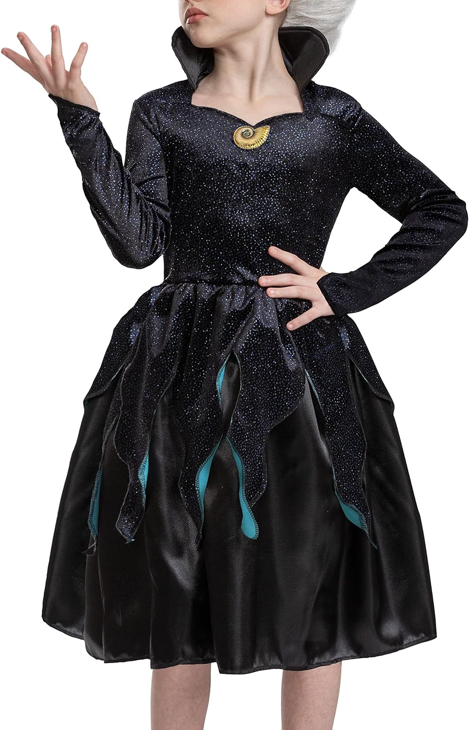 Ursula Costume for Kids The Little Mermaid Official Live Action Disguise