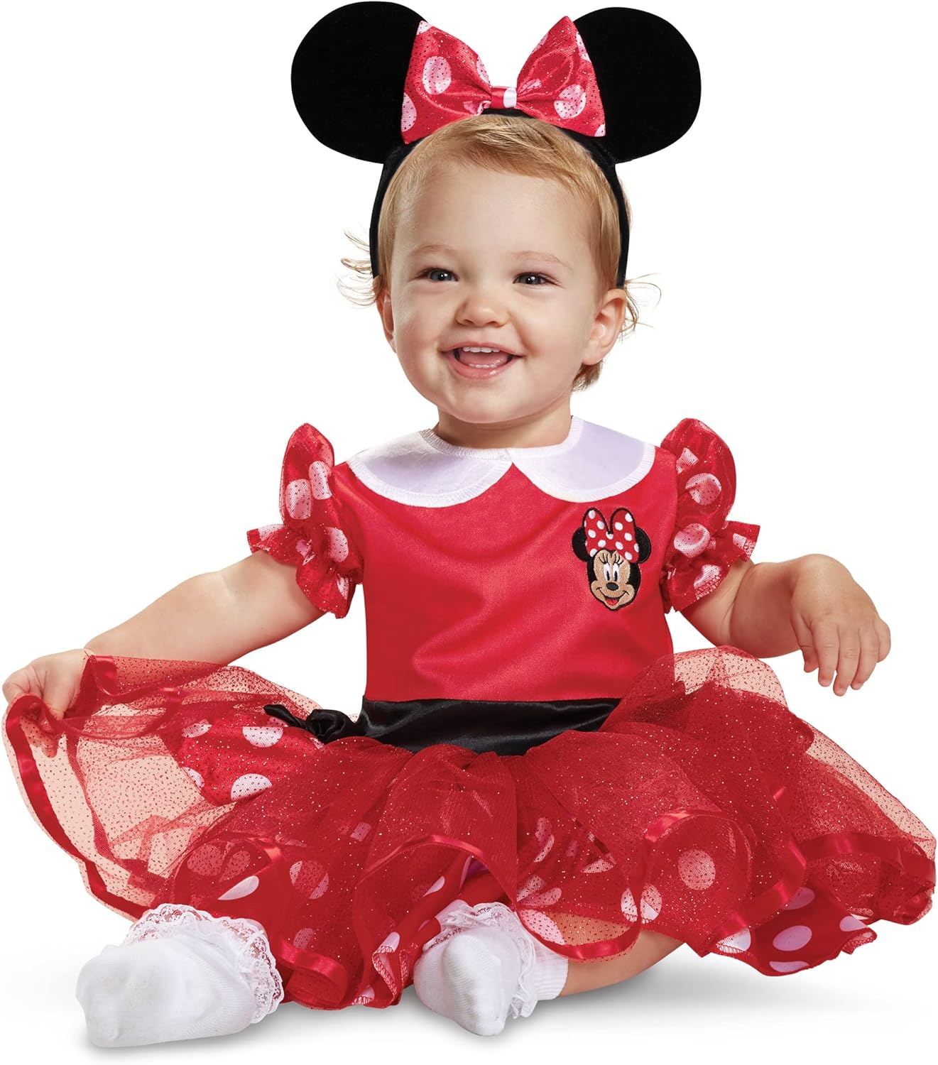Disguise Disney Minnie Mouse Girl Costume Red 2T