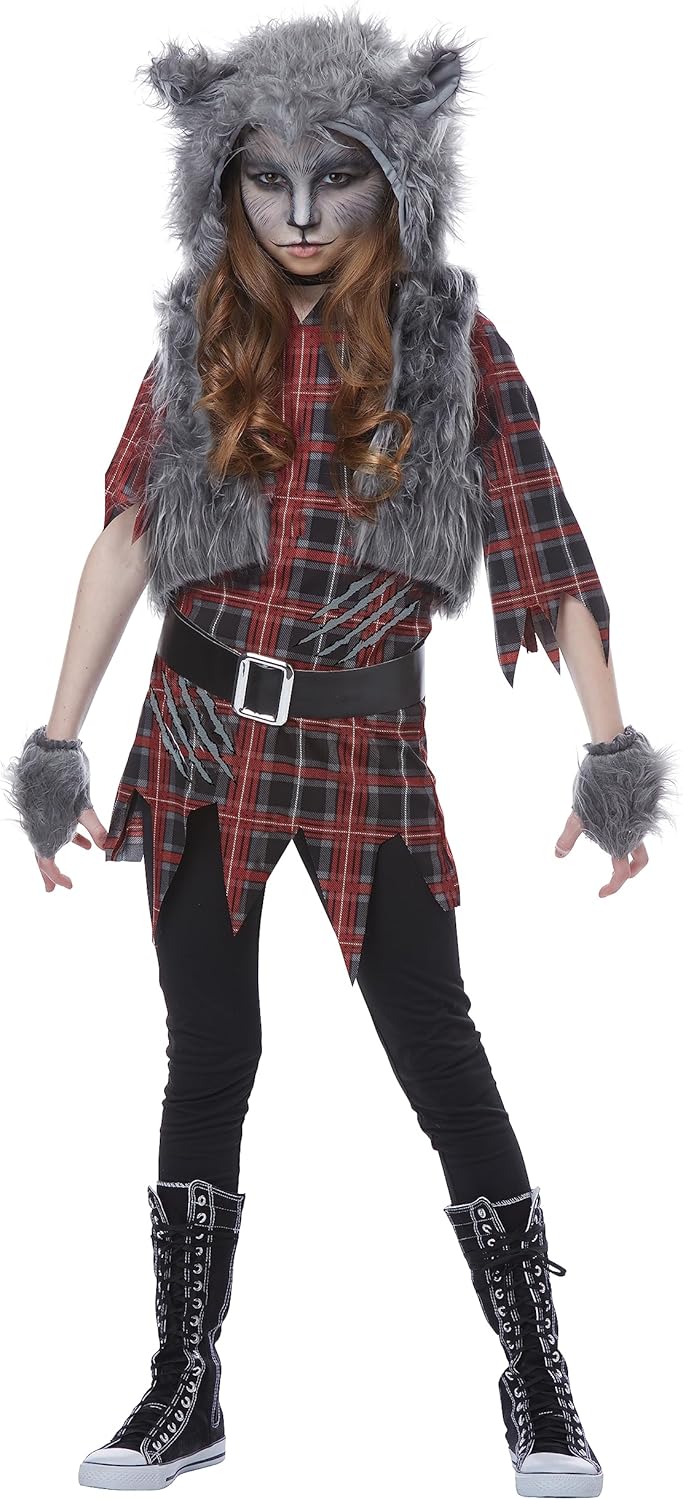 California Costumes Werewolf Girl Festive Halloween Party