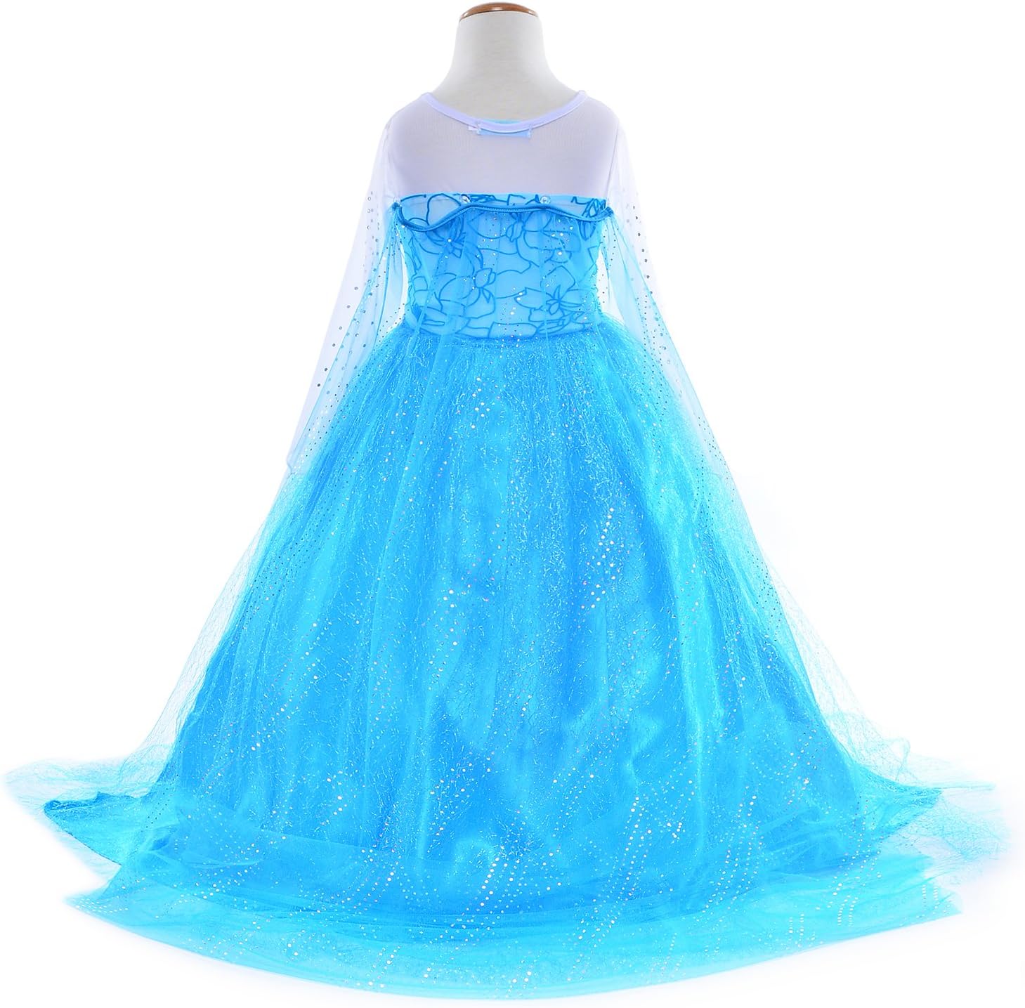 Party chili princess costume princess dress for little girls with accessories