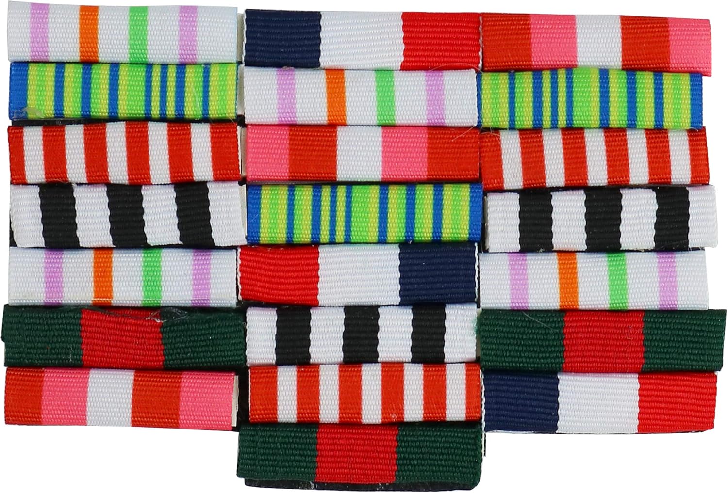 Skeleteen Military Combat Medal Ribbon Pin