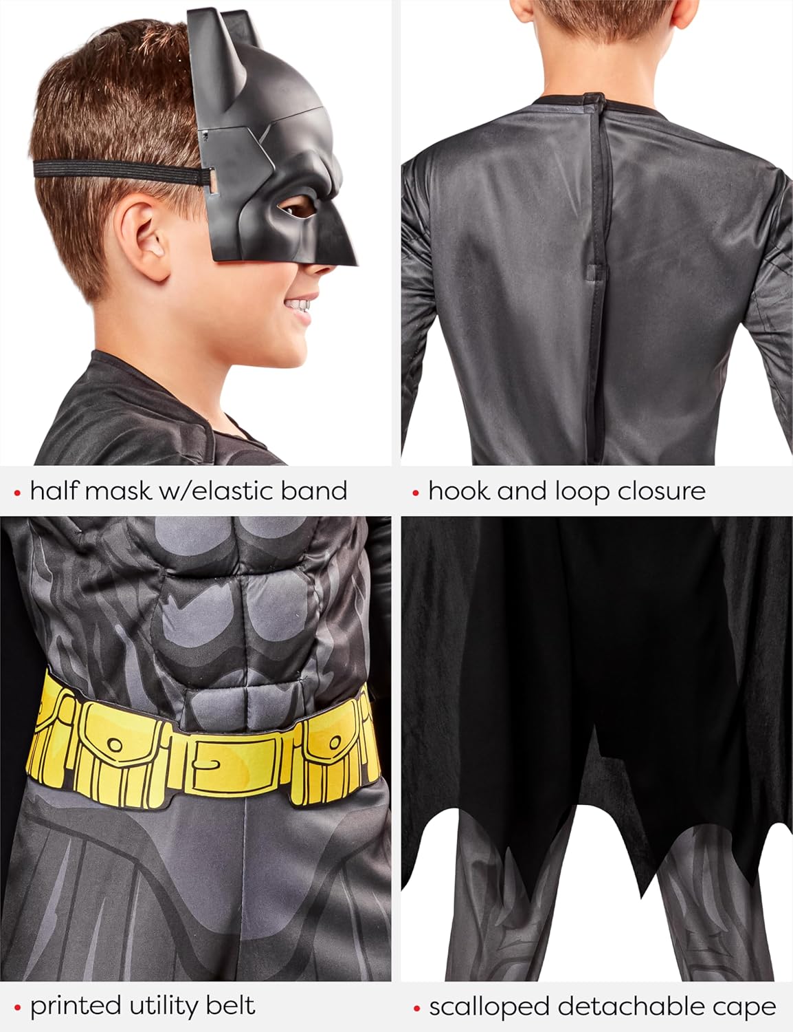 Rubies Costume Boys DC Comics Batman Costume