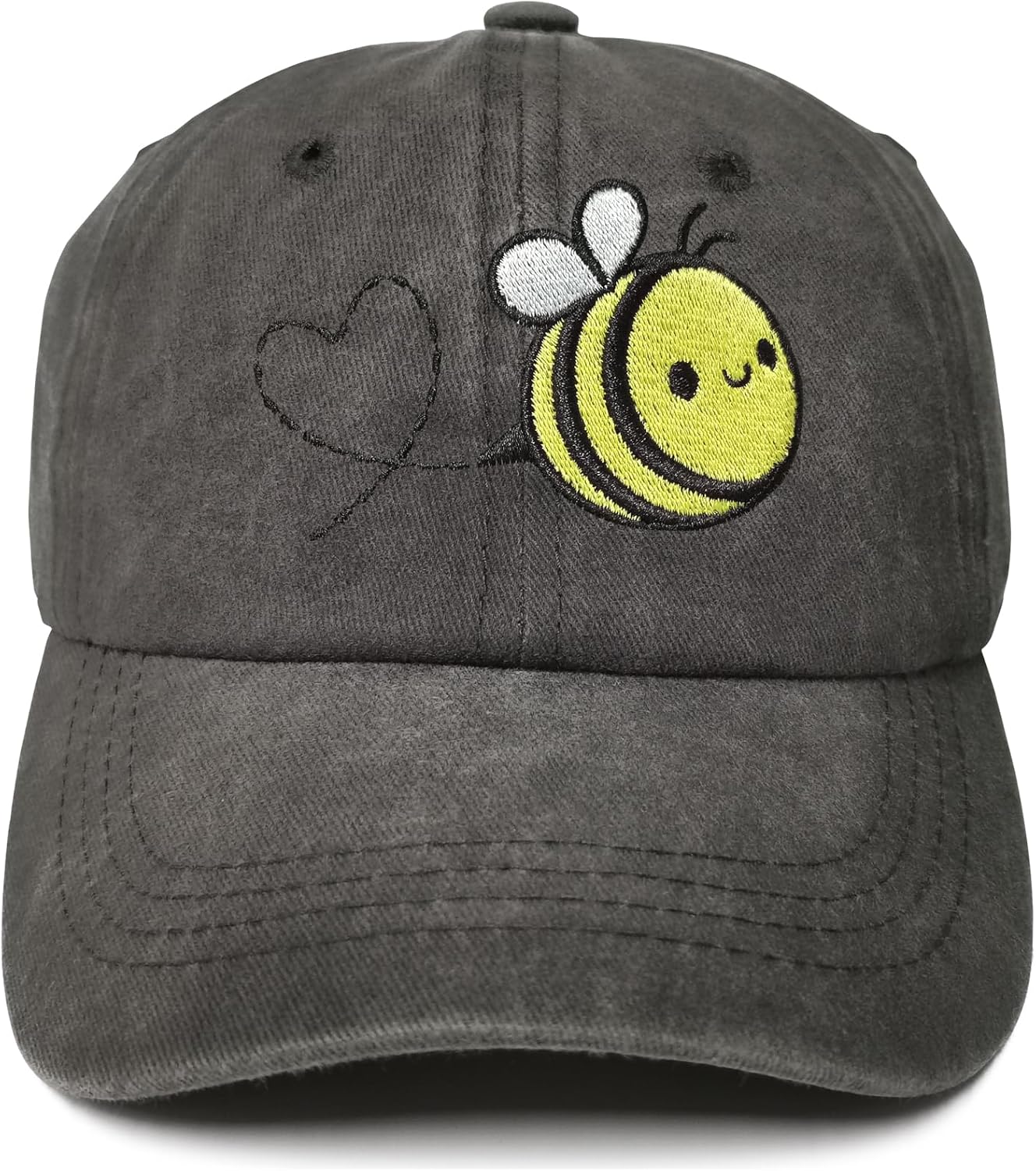 Adorable Embroidered Animal Baseball Hats for Kids