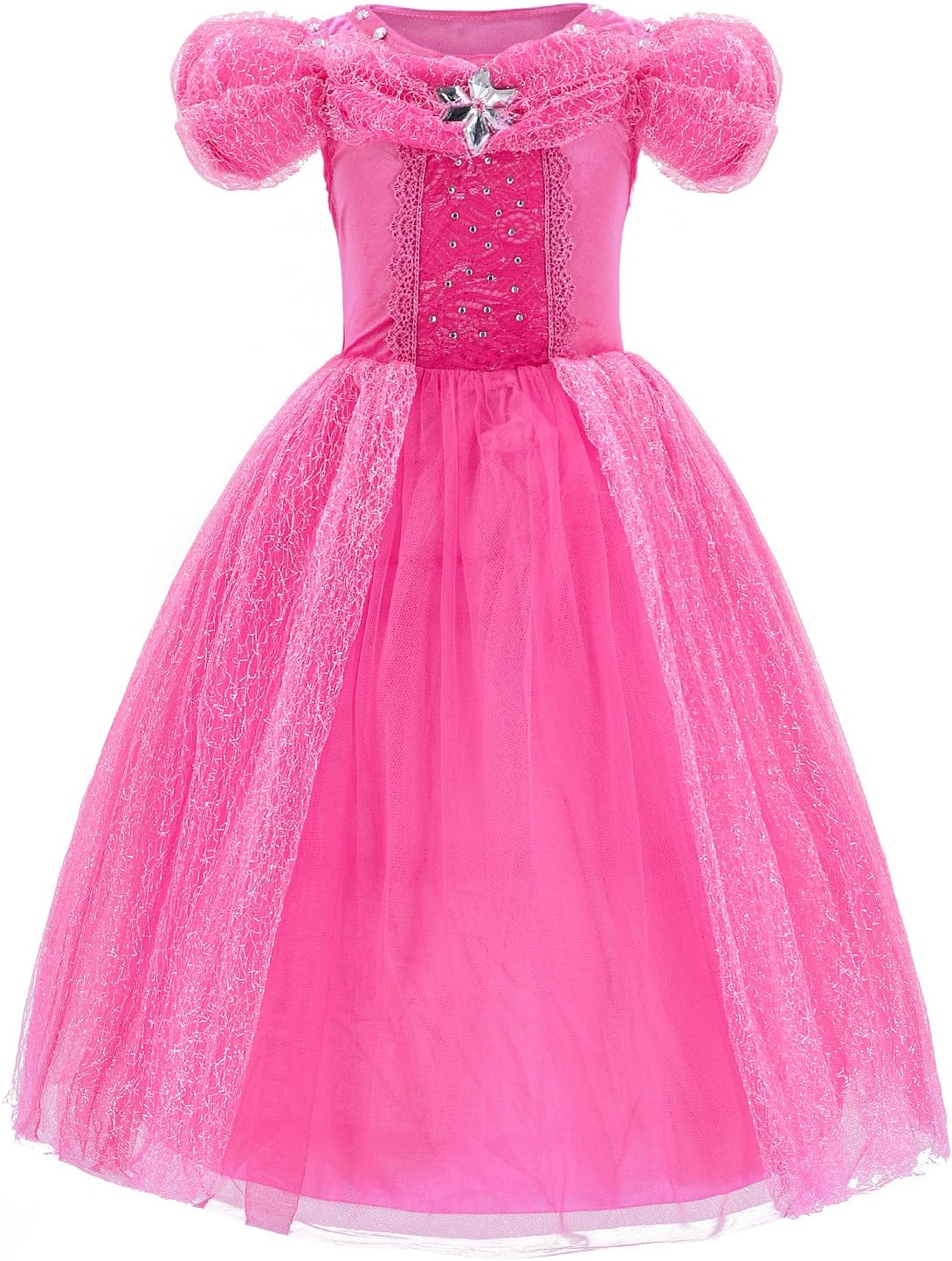 PRINCESS COSTUME BALLGOWN DRESS WITH ACCESSORIES SET