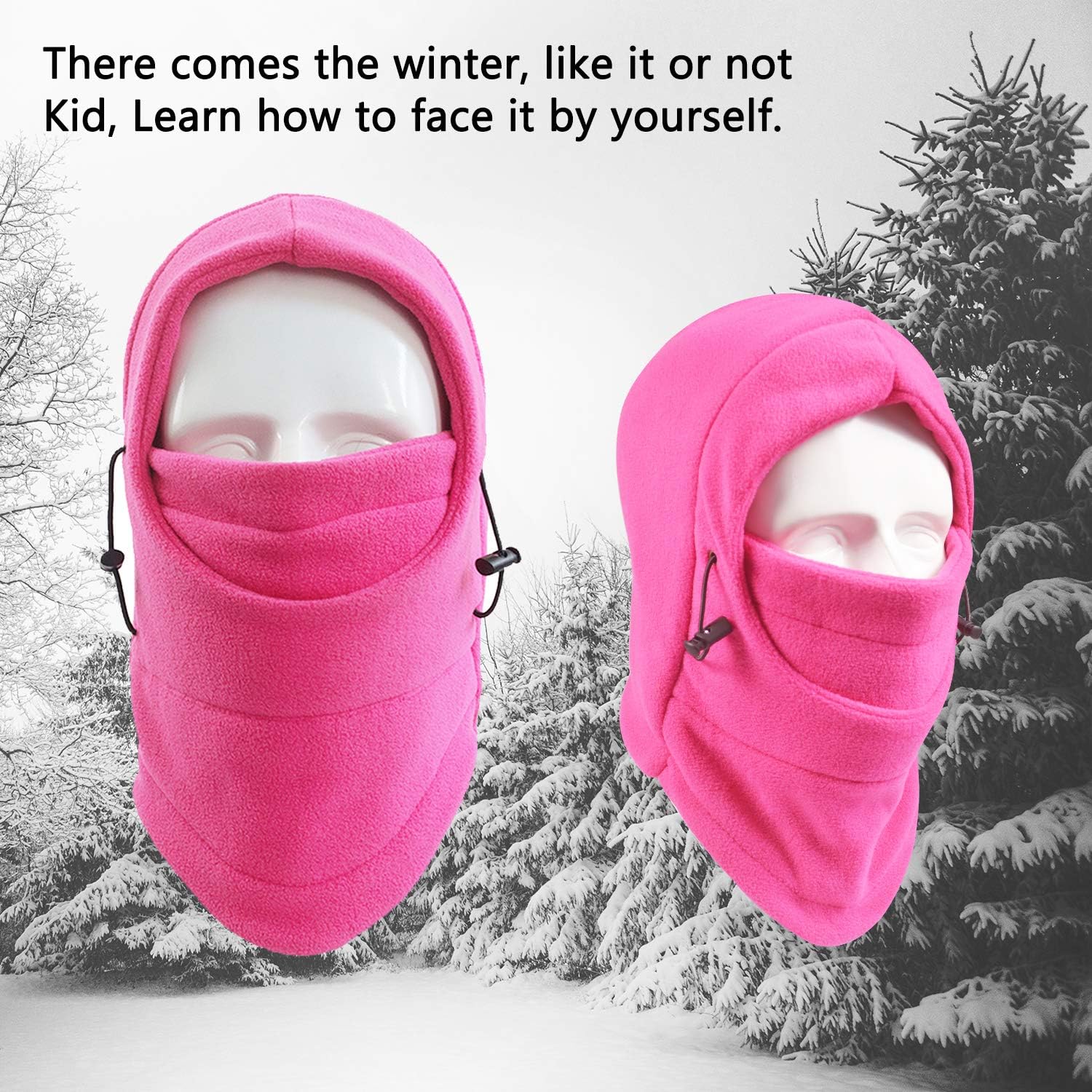 Your Choice Balaclava Ski Cycling Face Mask for Kids Cold Weather Protection