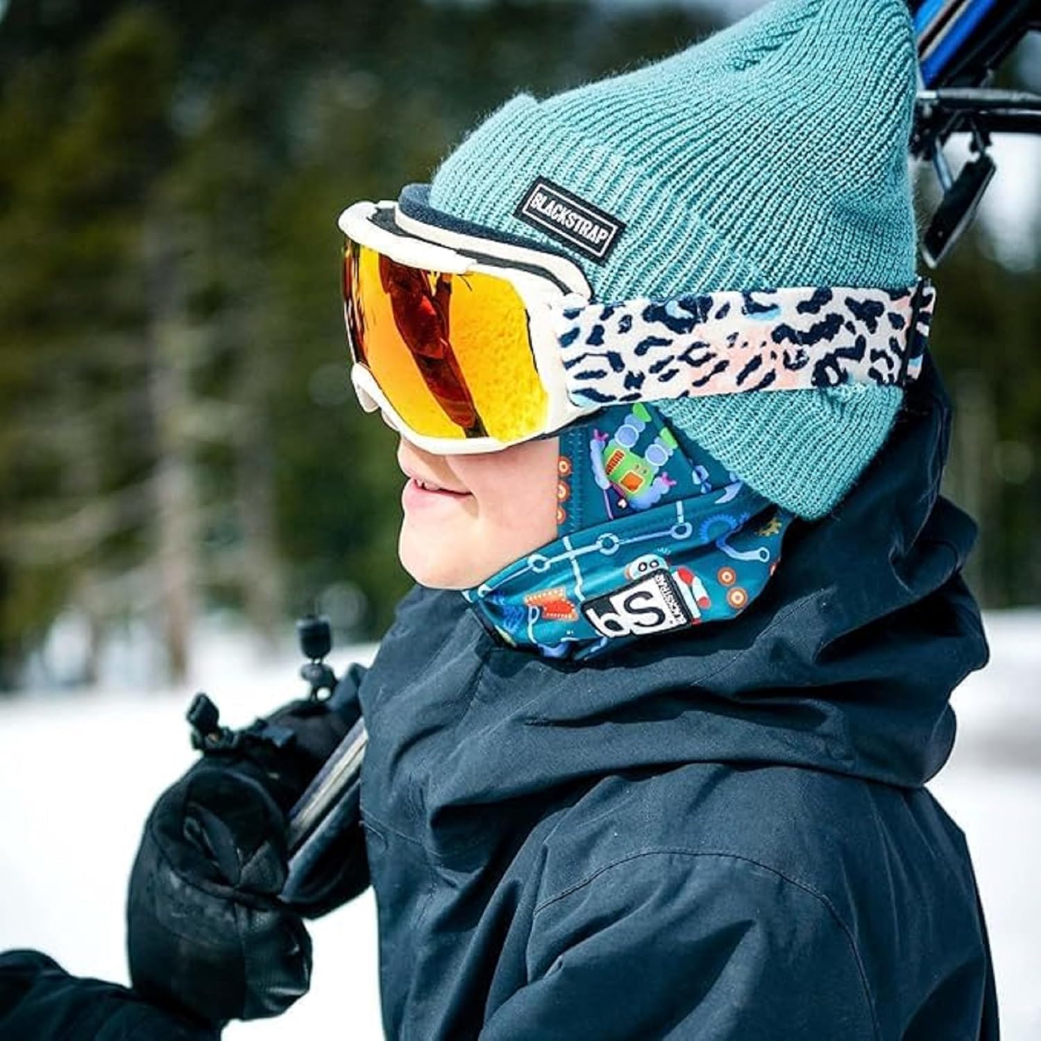 Keep Kids Warm and Safe on the Slopes BlackStrap Kids Ski Mask