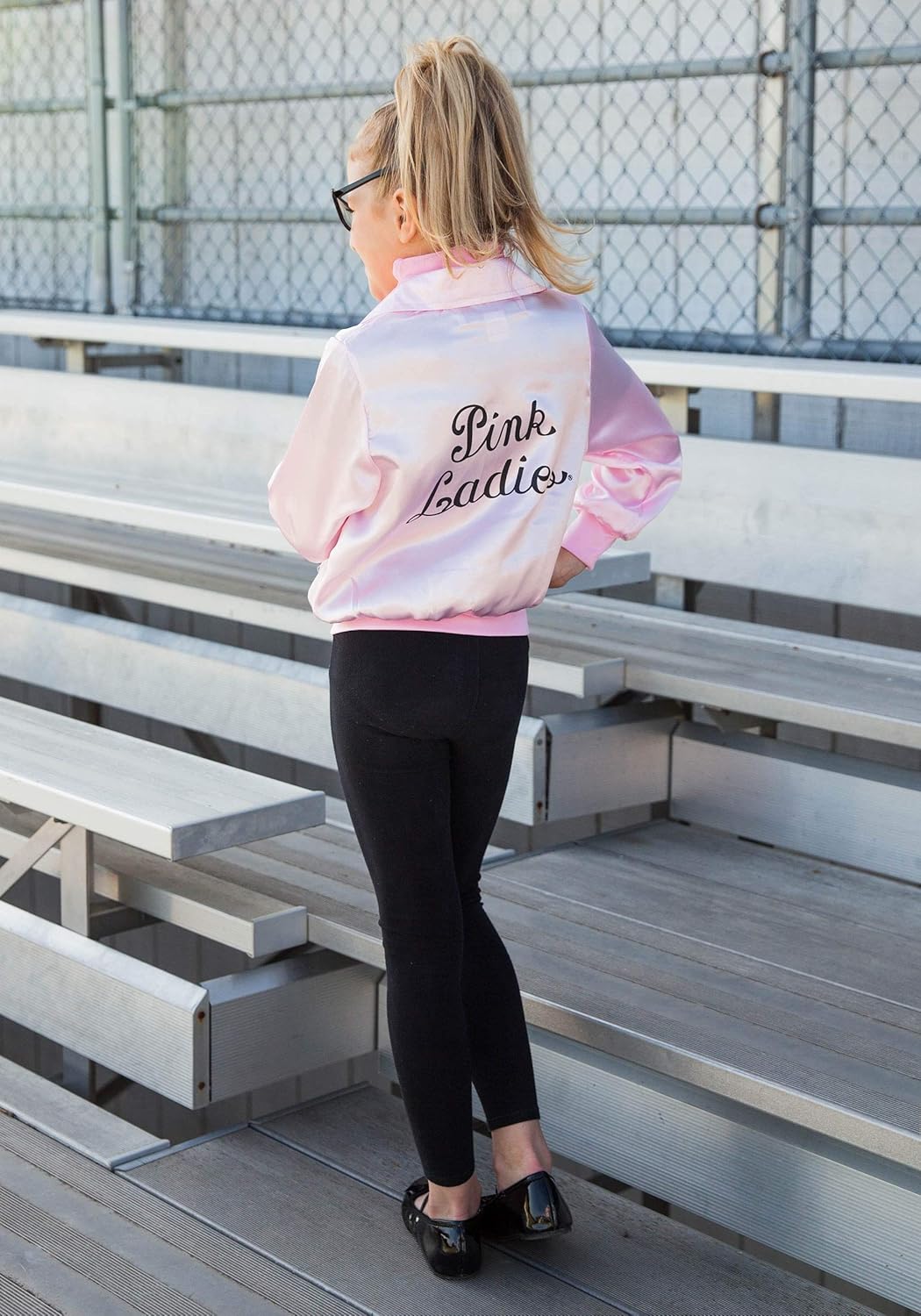 Pink Ladies Jacket Girls Grease Costume