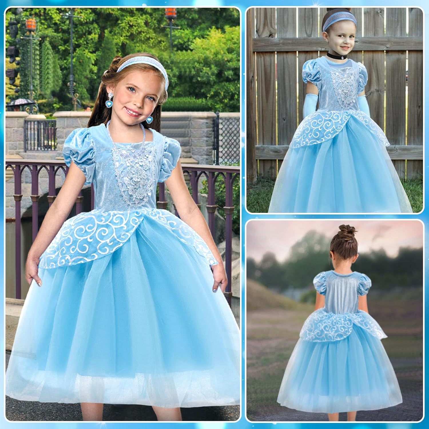 Simplicity and elegance princess dress