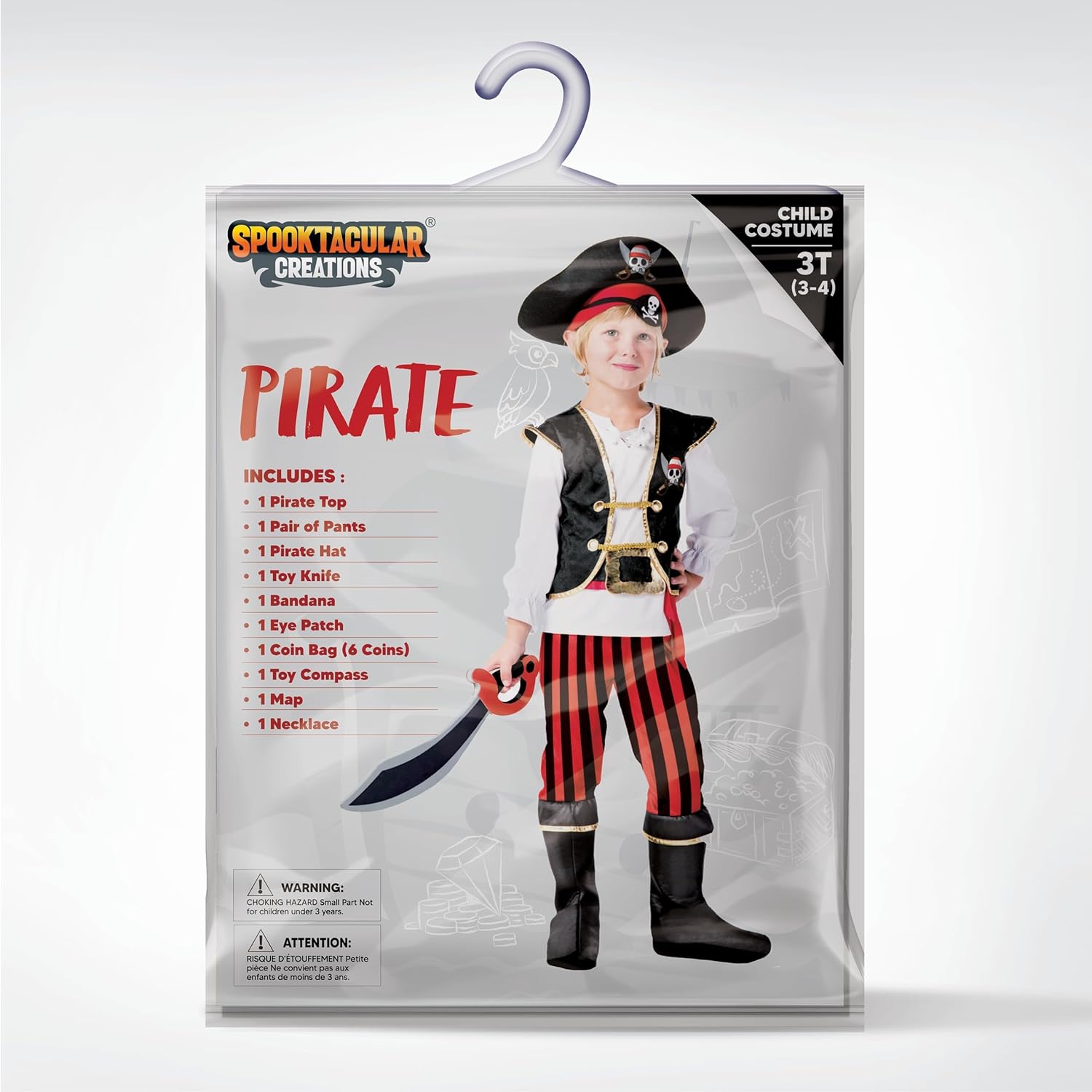 Pirate Costume Set for Kids - Perfect for Halloween and More
