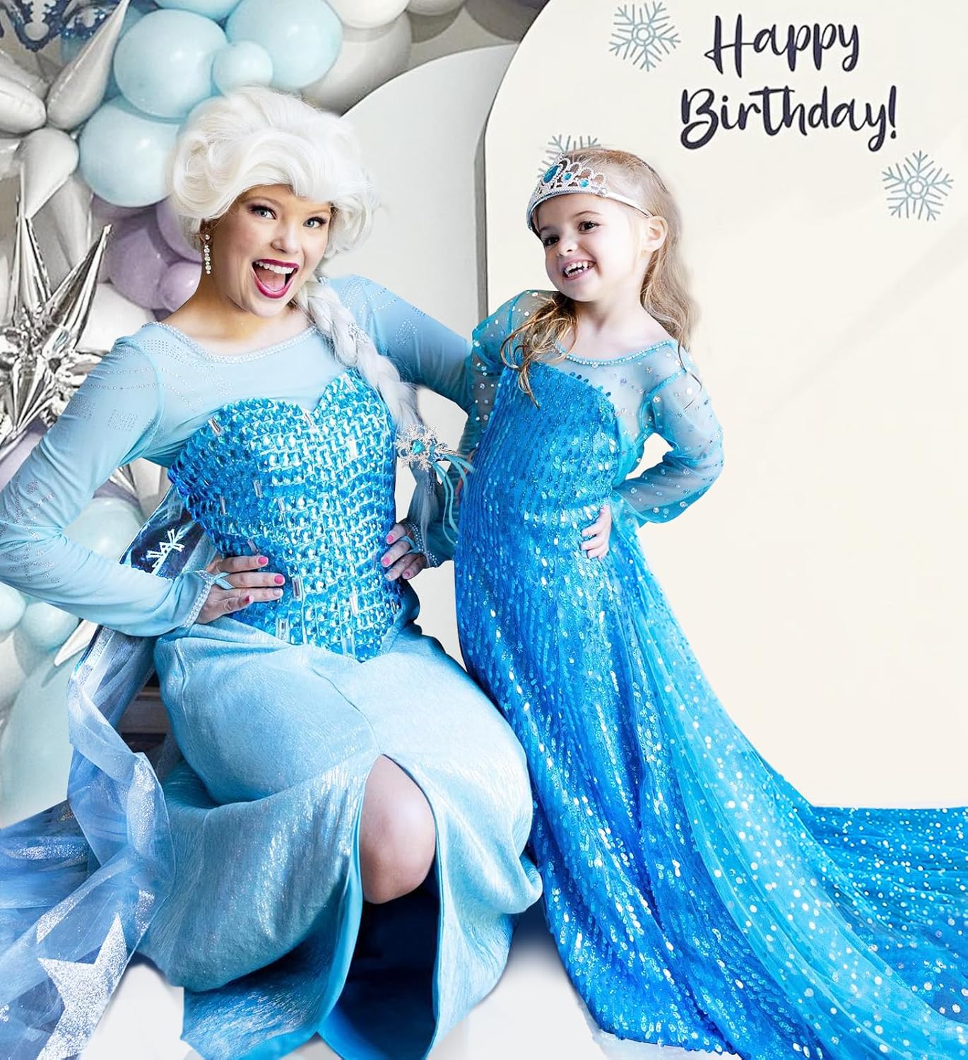 Elsas Sweet Ambition - Luxury Sequin Princess Costumes for Kids