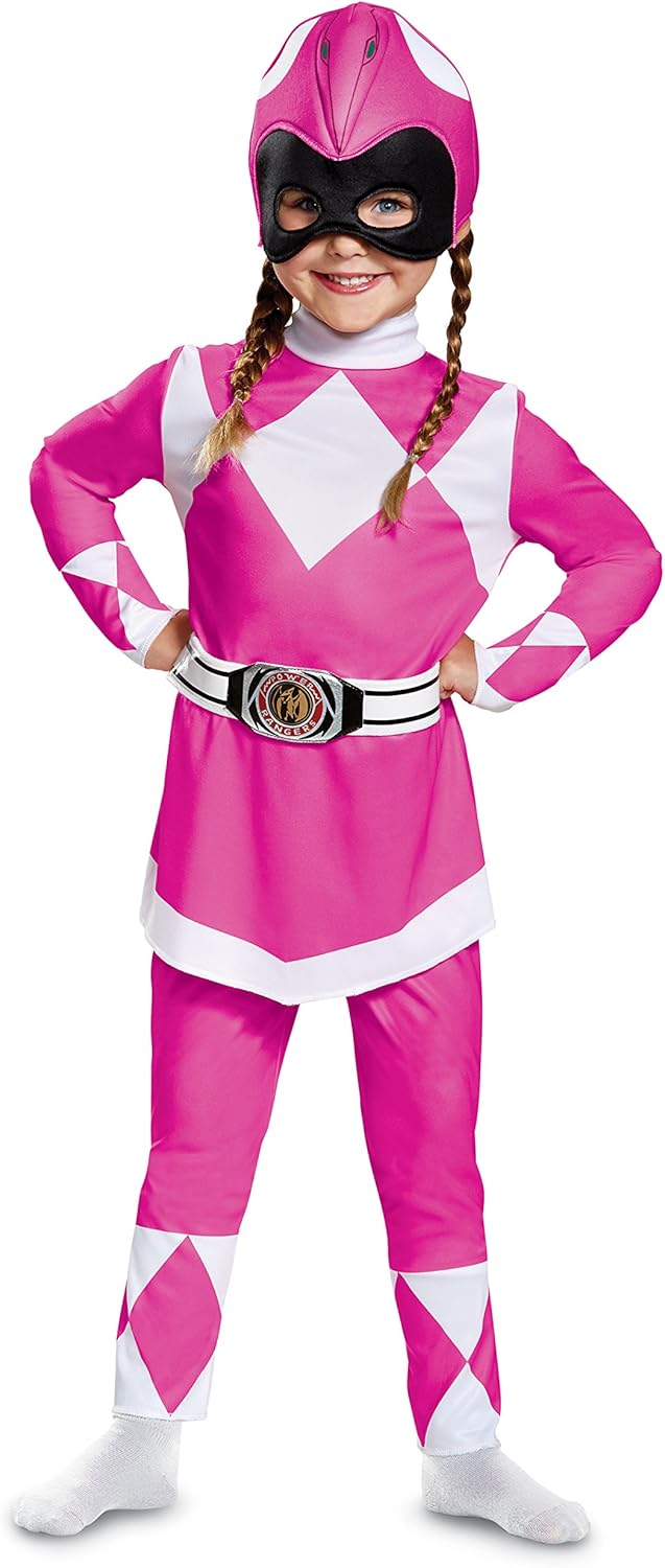 Disguise Pink Ranger Toddler Costume - Mighty Morphine DisguiseCostumes PowerRangers