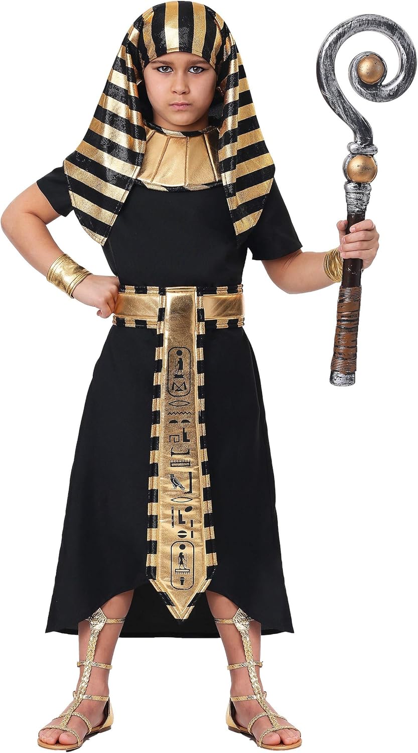 Childs Egyptian Pharaoh Costume - Unique Kids Fun Costume