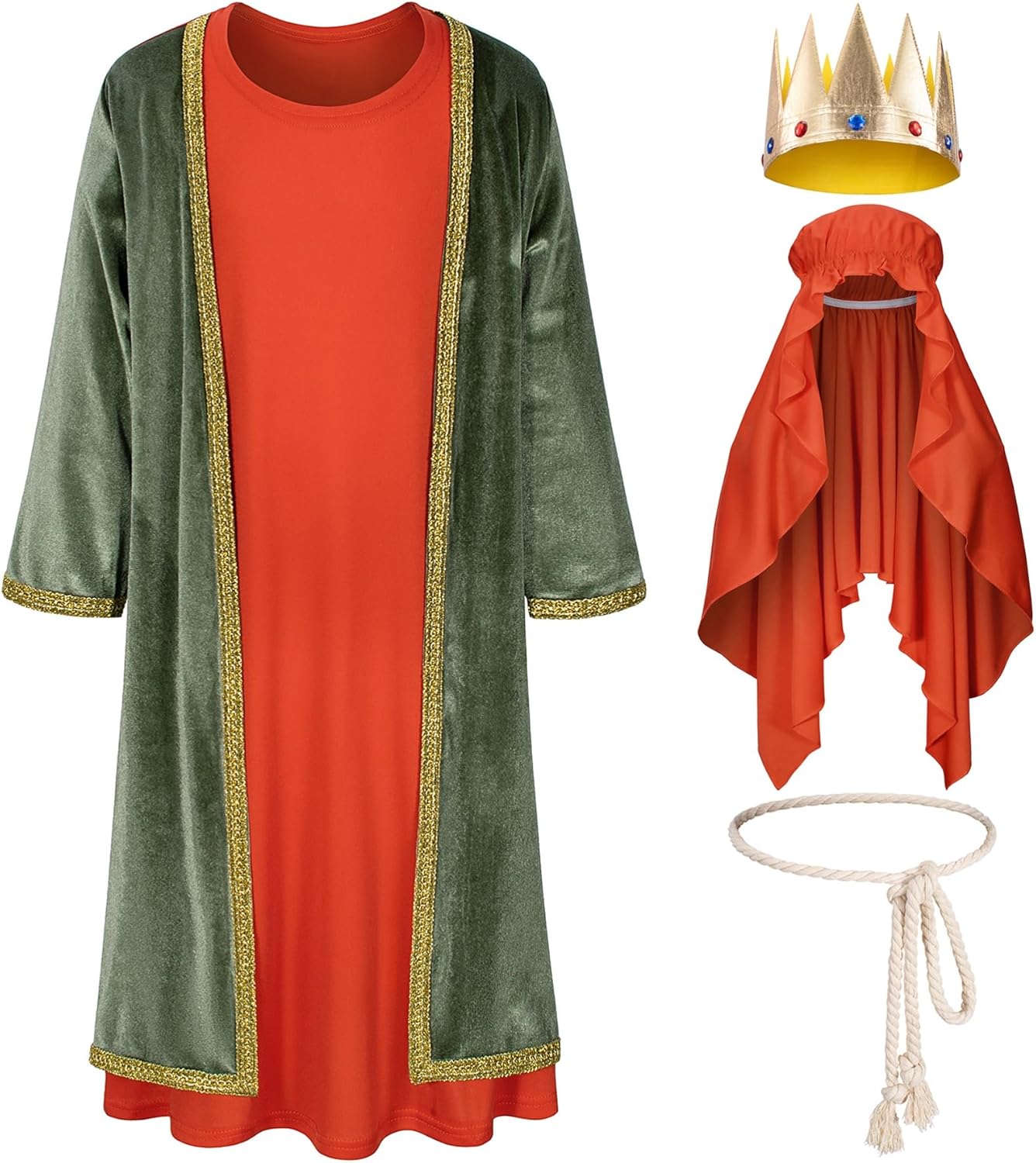 3 Wise Men Kids Costume Set