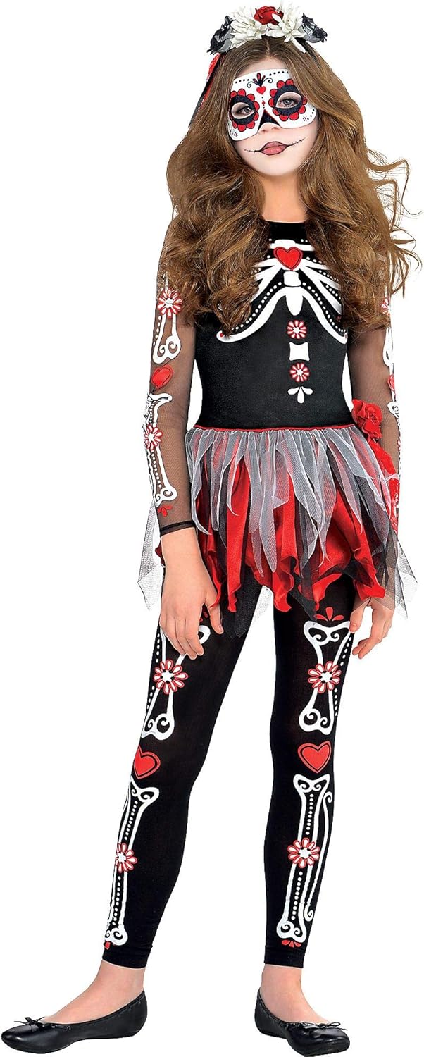 Scared to the Bone Girls Costume
