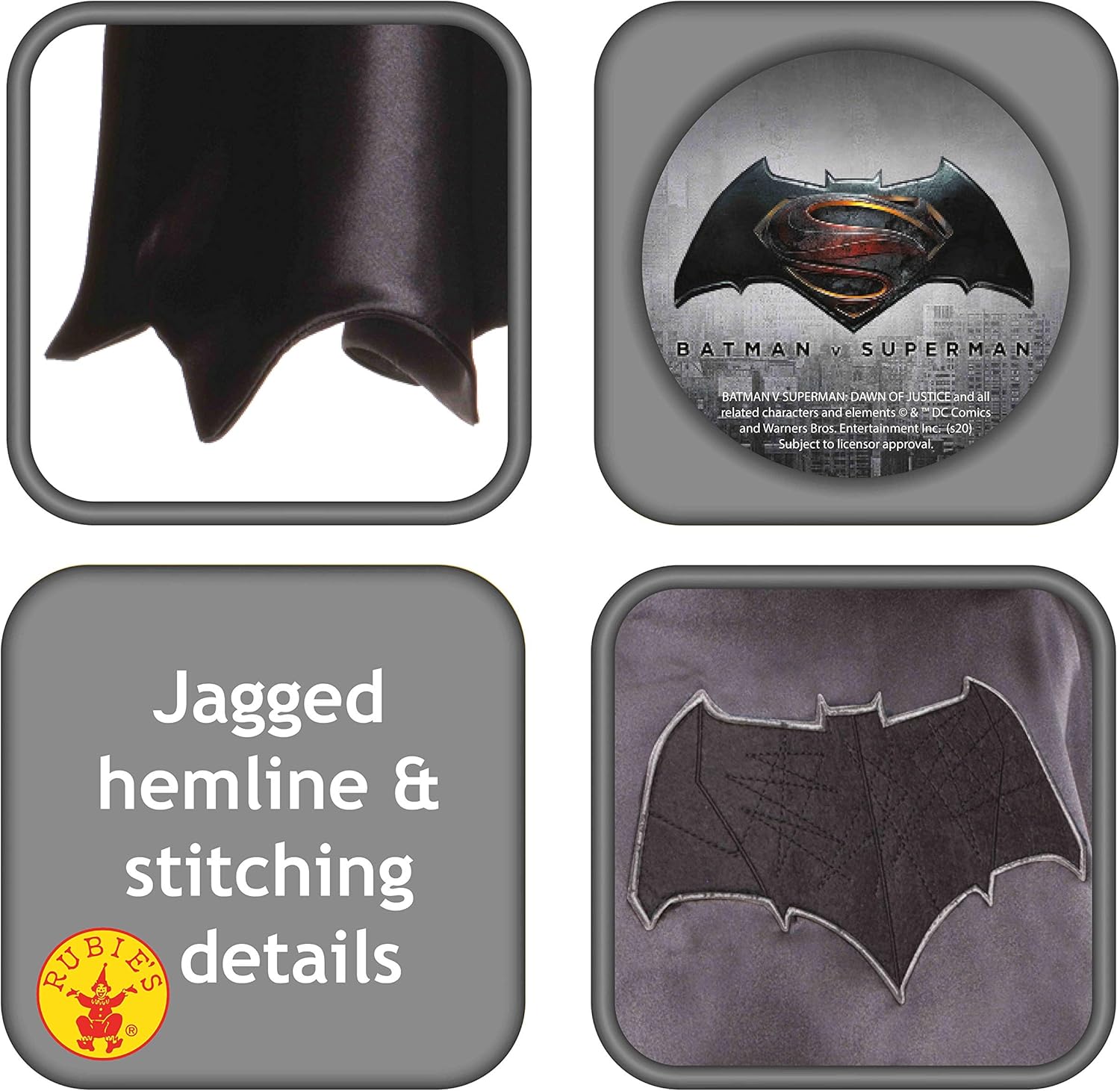 Batman Superman Dawn of Justice Kids Bat cape