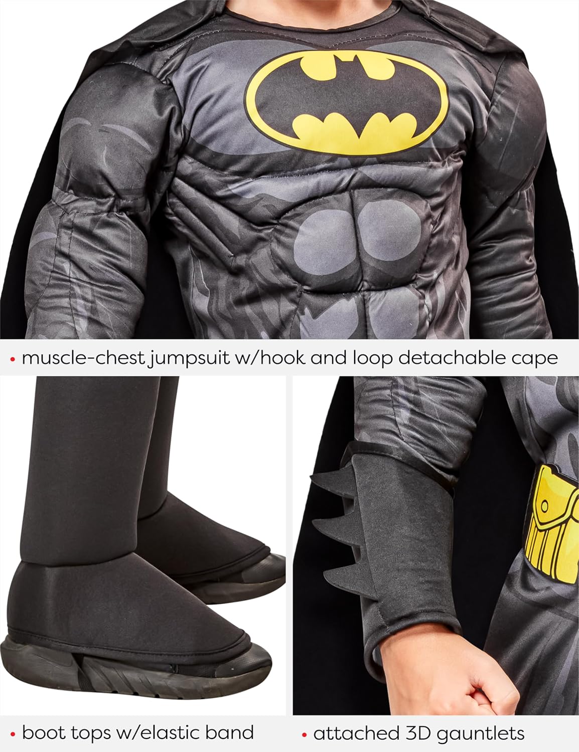 Rubies Costume Boys DC Comics Batman Costume