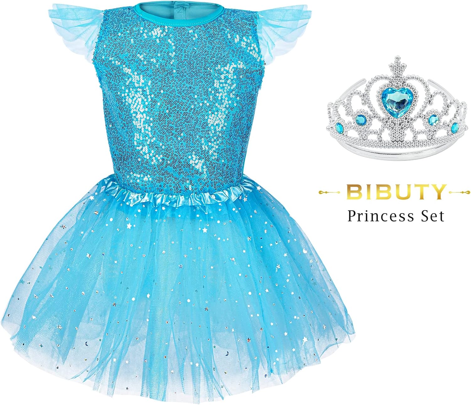 BIBUTY Kids Princess Dress Up Clothes Set