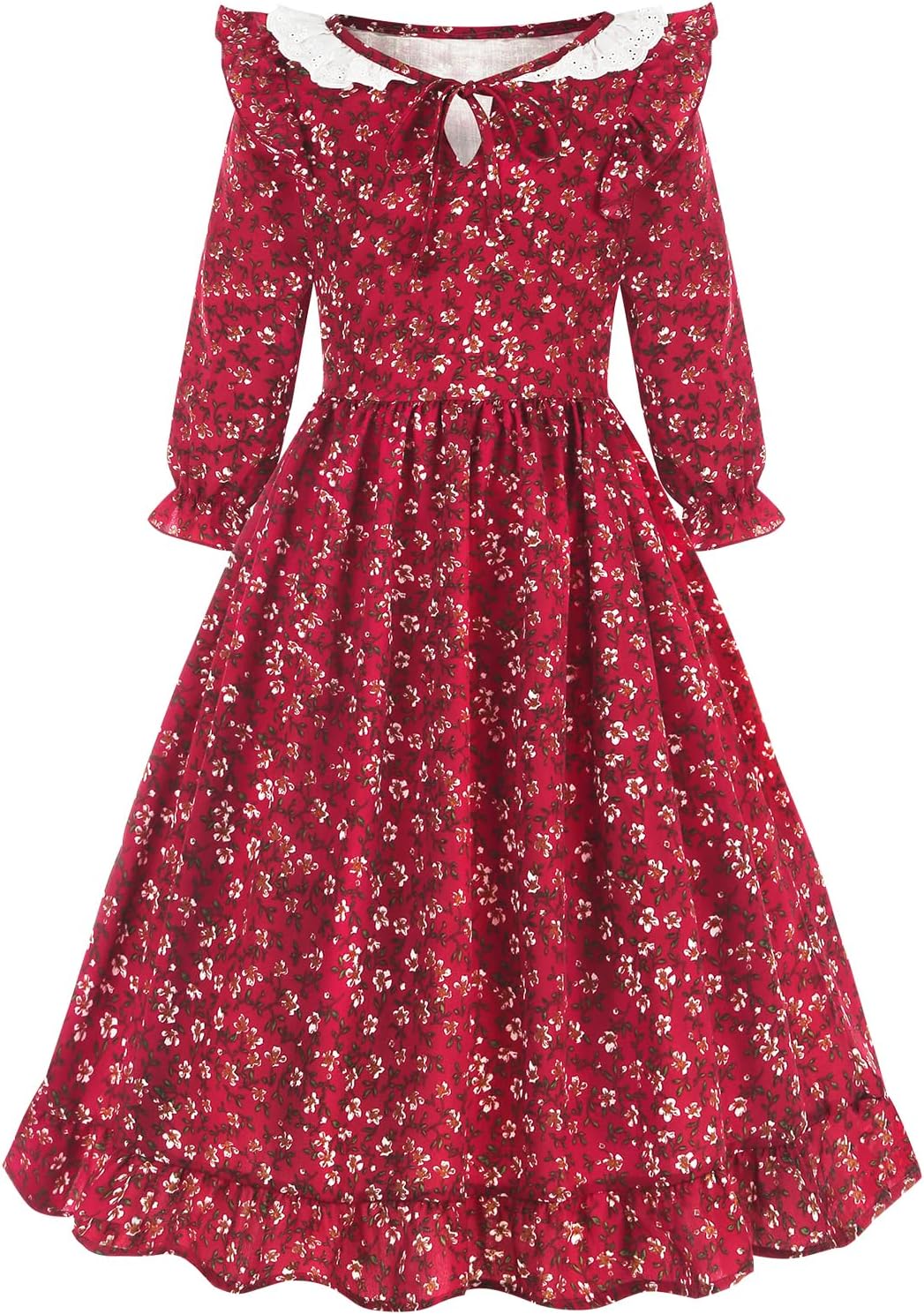 Adorable Colonial Prairie Girls Dress Perfect for Little BSmithers