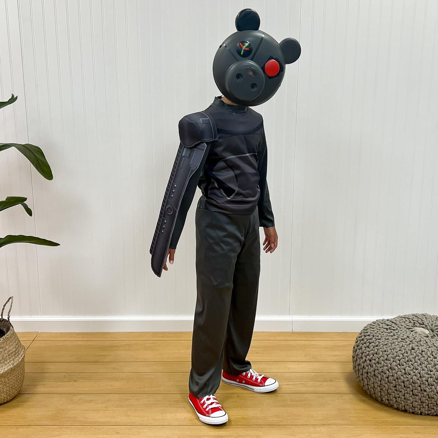 Robby Costume for Kids Piggy Video Game Outfit Mask