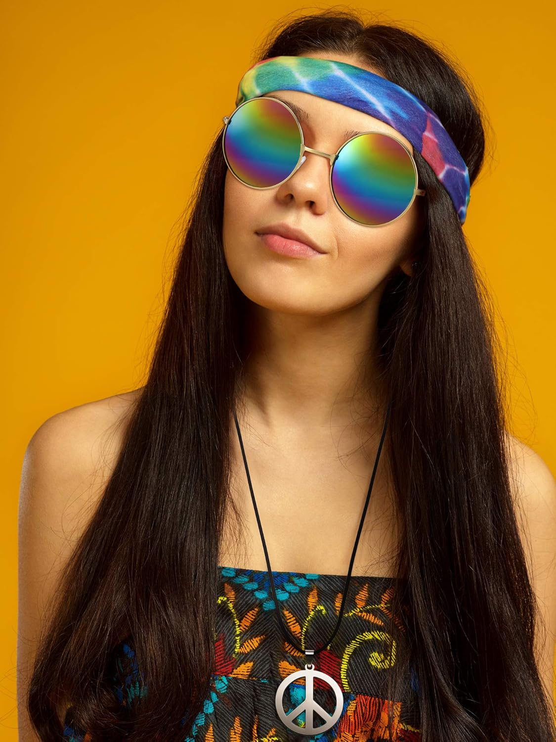 Stylish Hippie Costume Set for Boys Perfect for 60s 70s Party