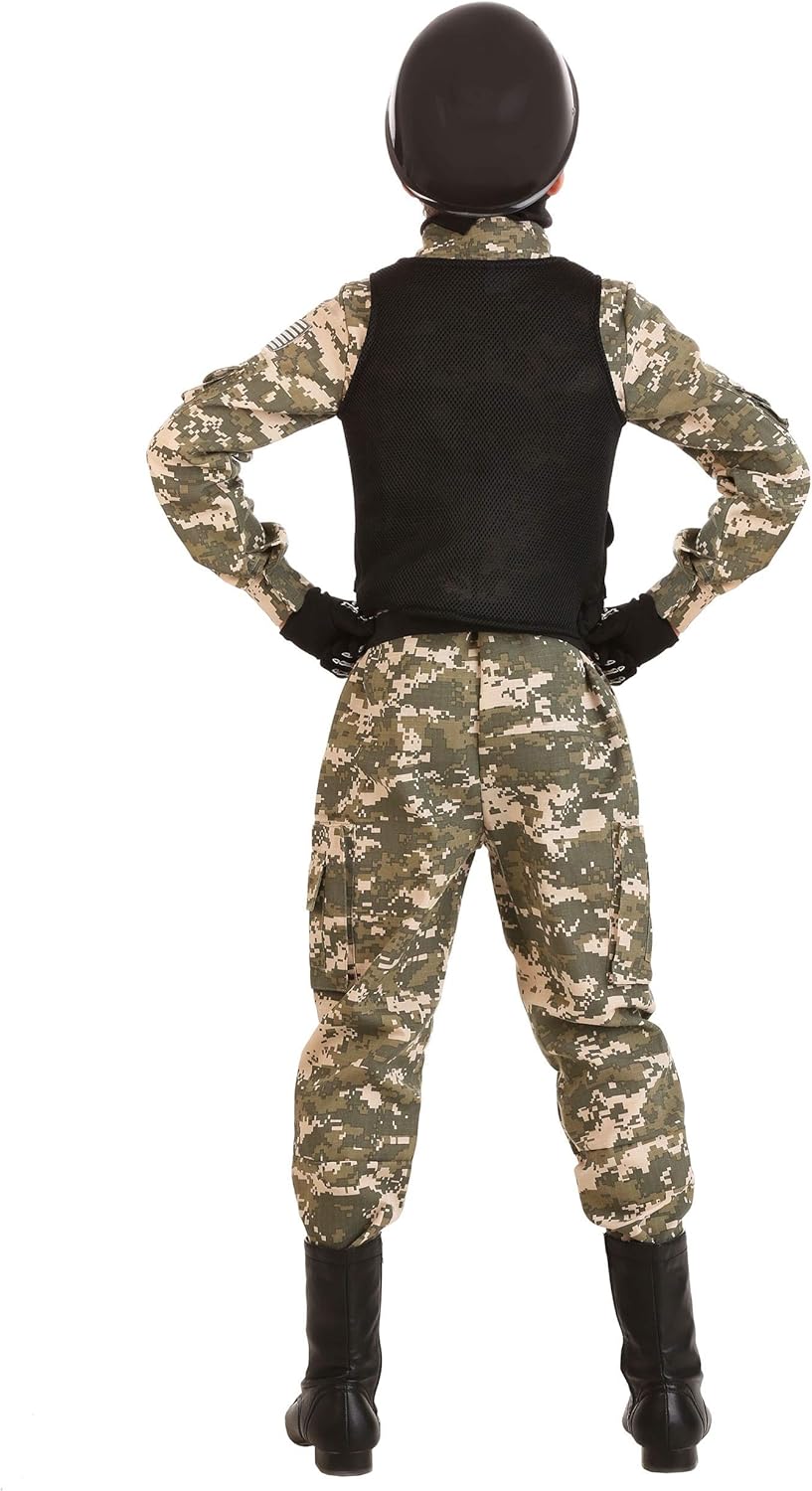 Kids Battle Soldier Costume