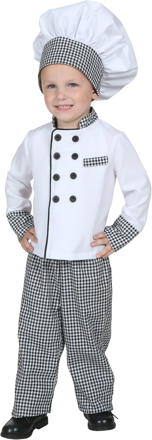 Chef Costume for Boys Toddler Halloween Fun and Play