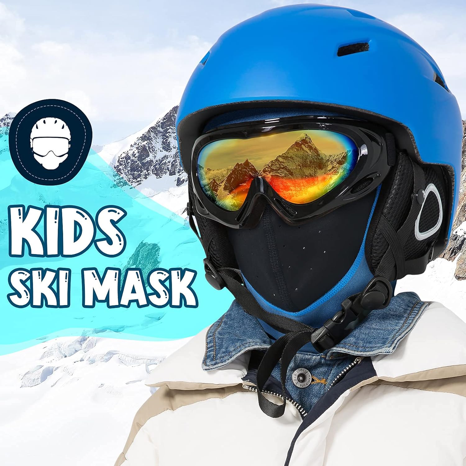Got Outdoors Stay Warm with Venswells Kids Balaclava Ski Mask