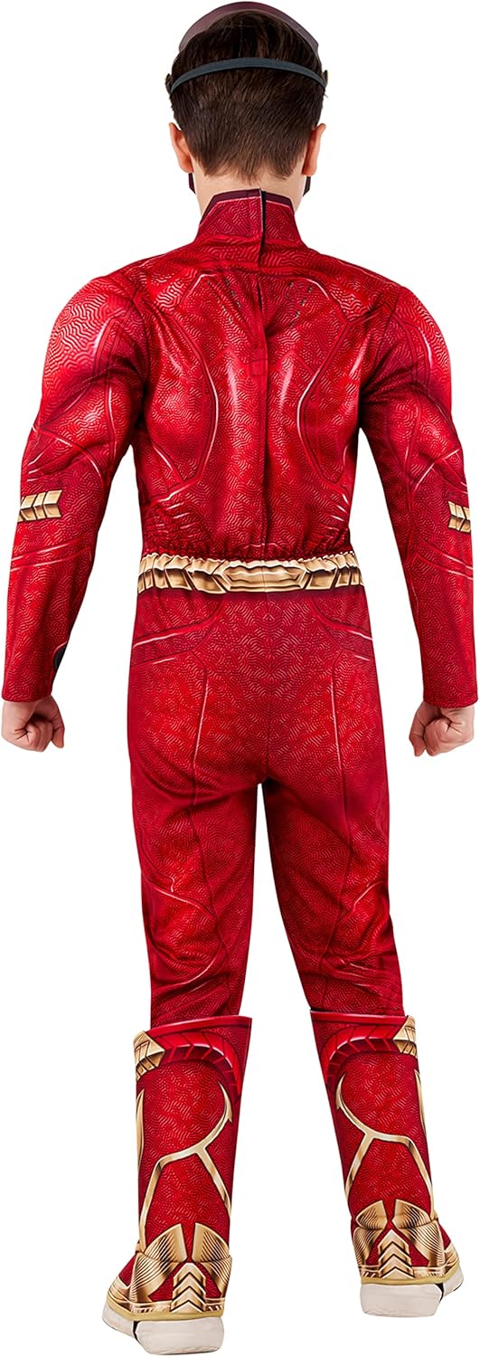 Rubies Boys The Flash Movie Deluxe Costume Jumpsuit and Mask