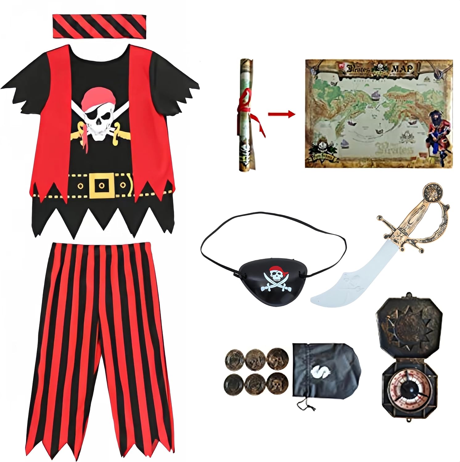 Pirate Costume Set for Kids