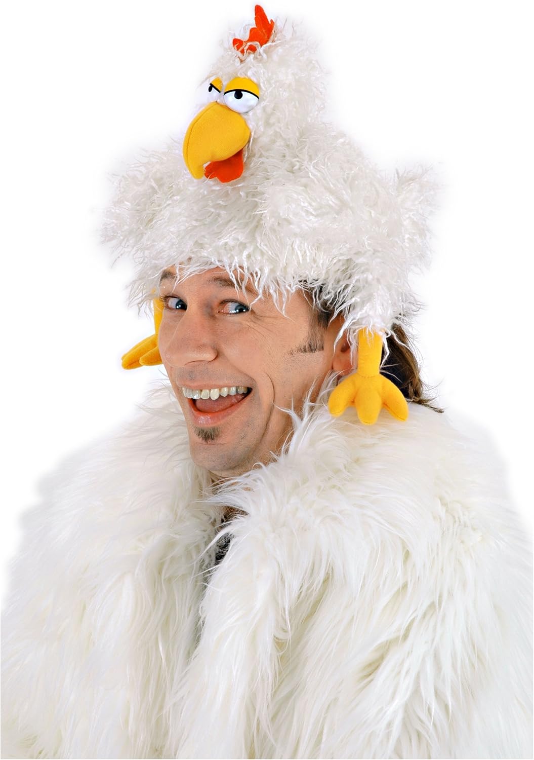 Clucker Chicken Costume Hat