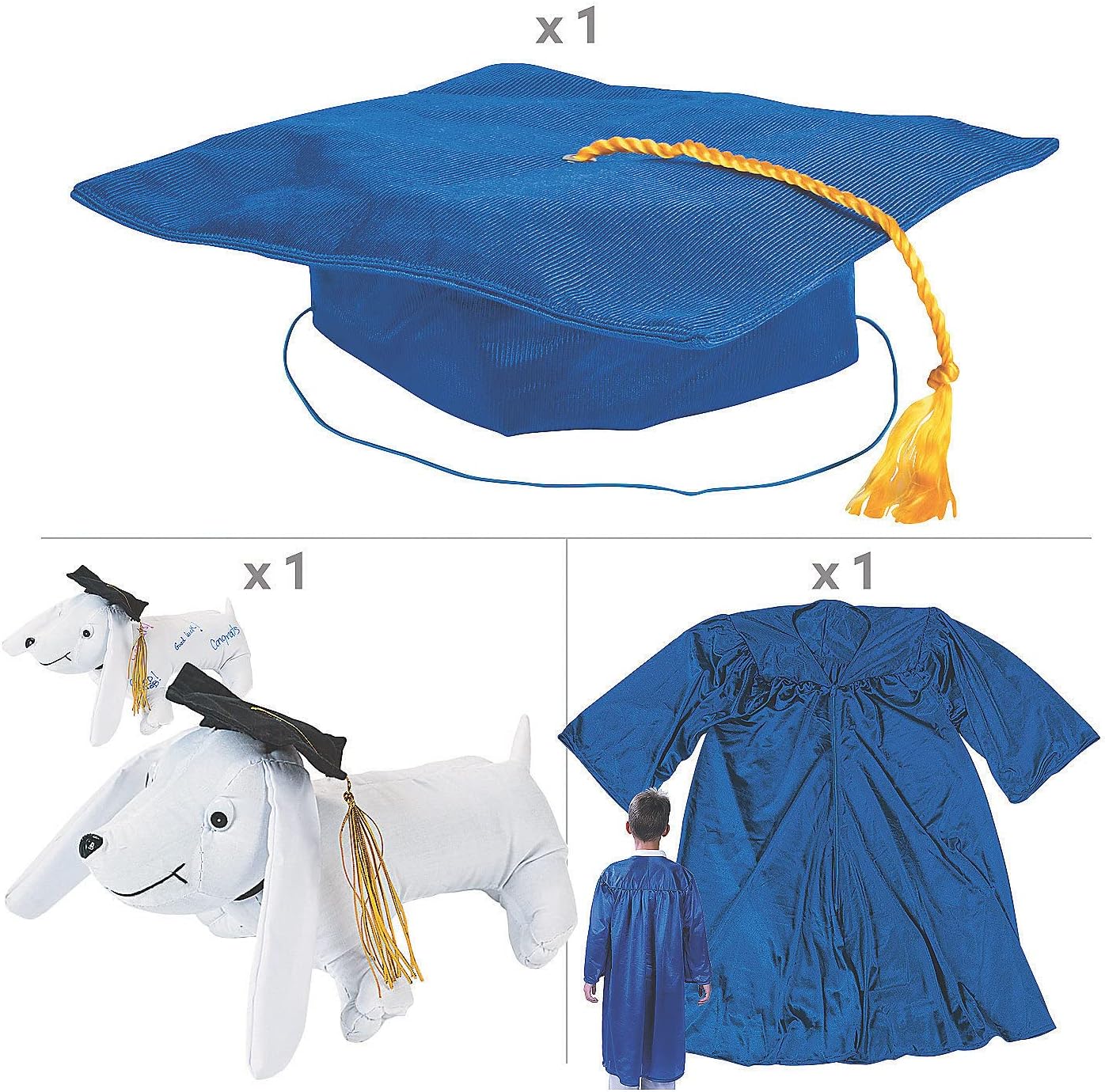 Elementary School Graduation Robe Owl Kit