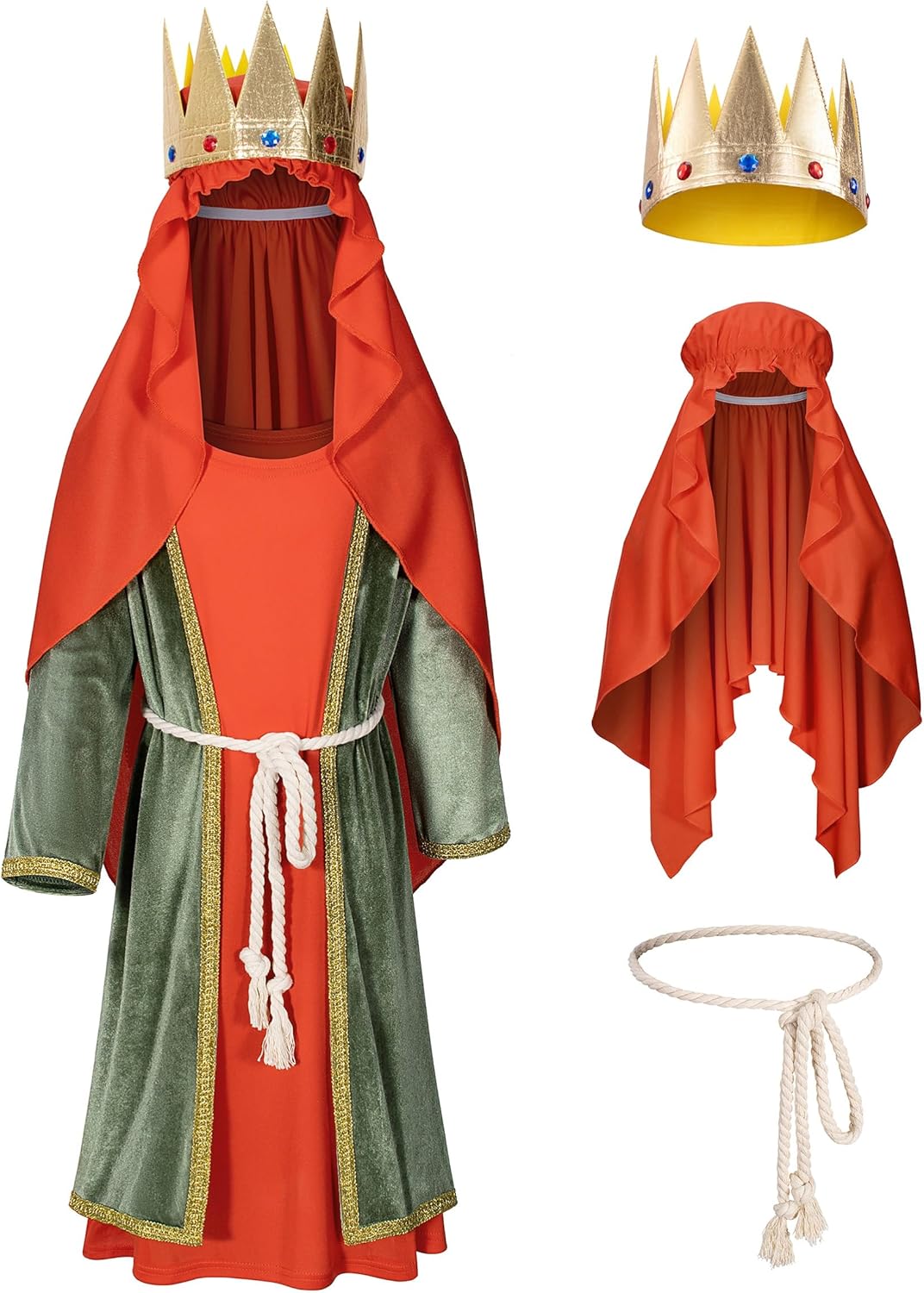 3 Wise Men Kids Costume Set