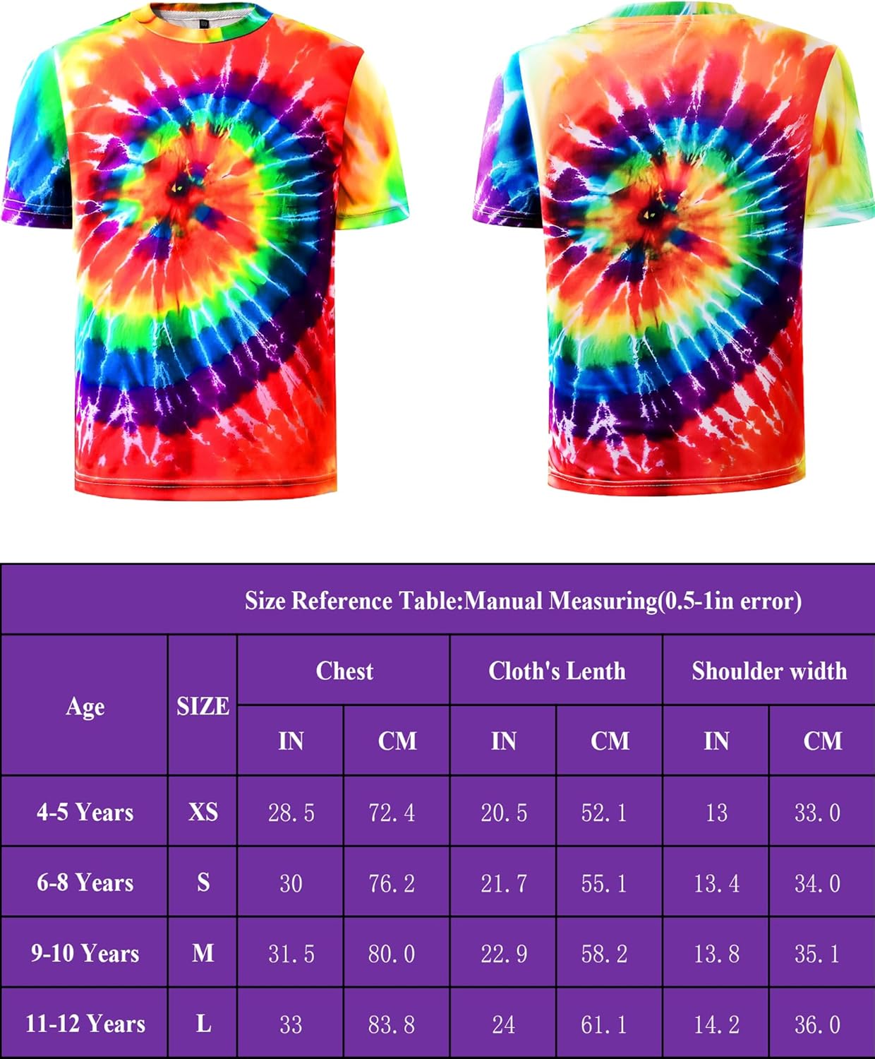 Boys 4-Piece Hippie Costume Set