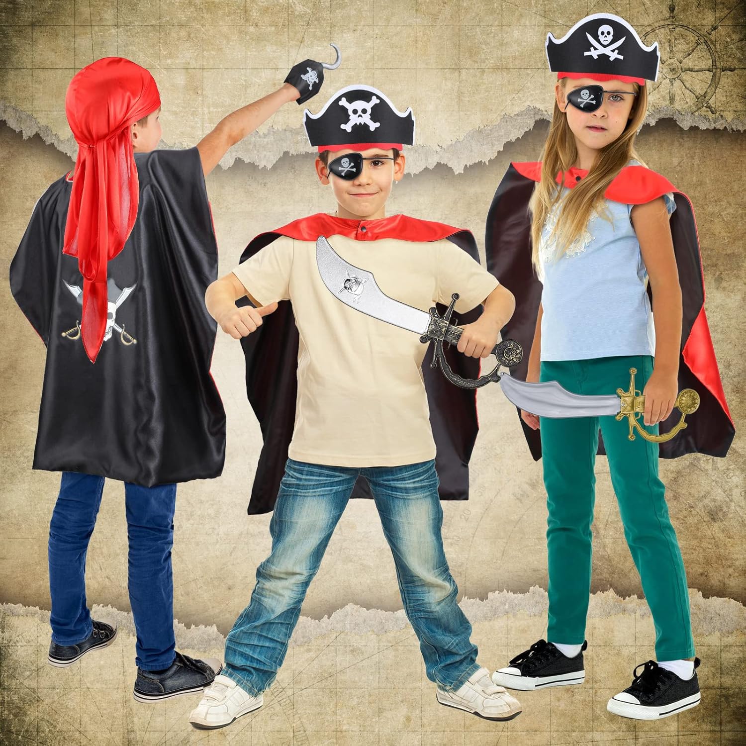 HyDren Kids Pirate Role Play Set