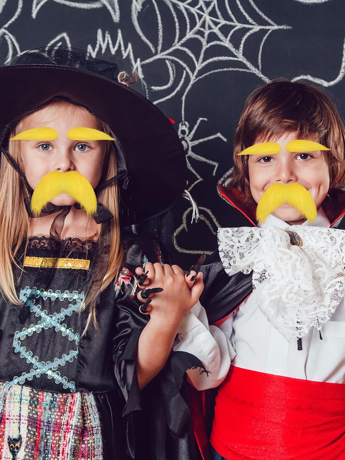 Young Mustaches Yellow Mustache Set for Kids