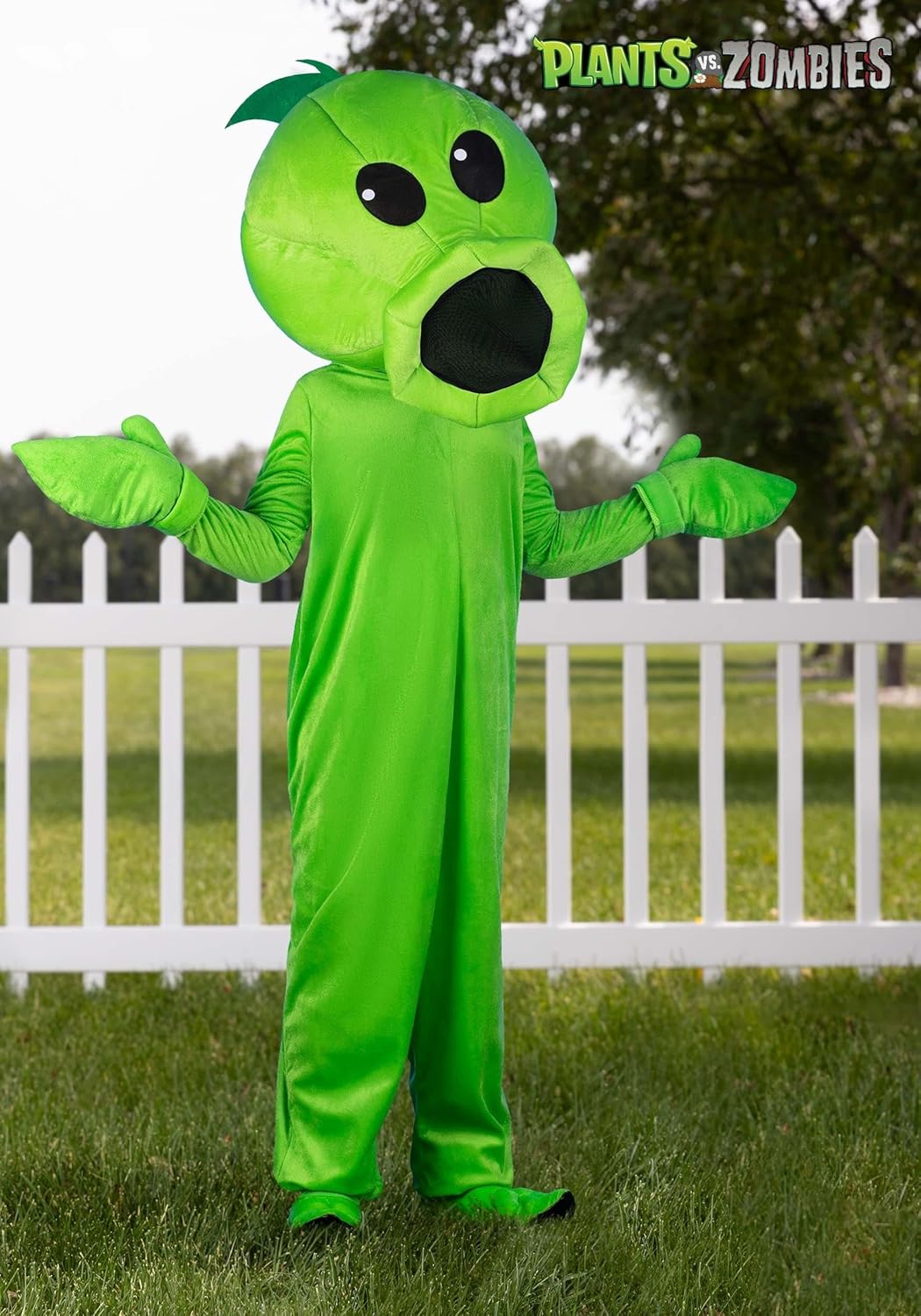 Plants vs Zombies Peashooter Costume for Boys - Fun Shoes Accessories