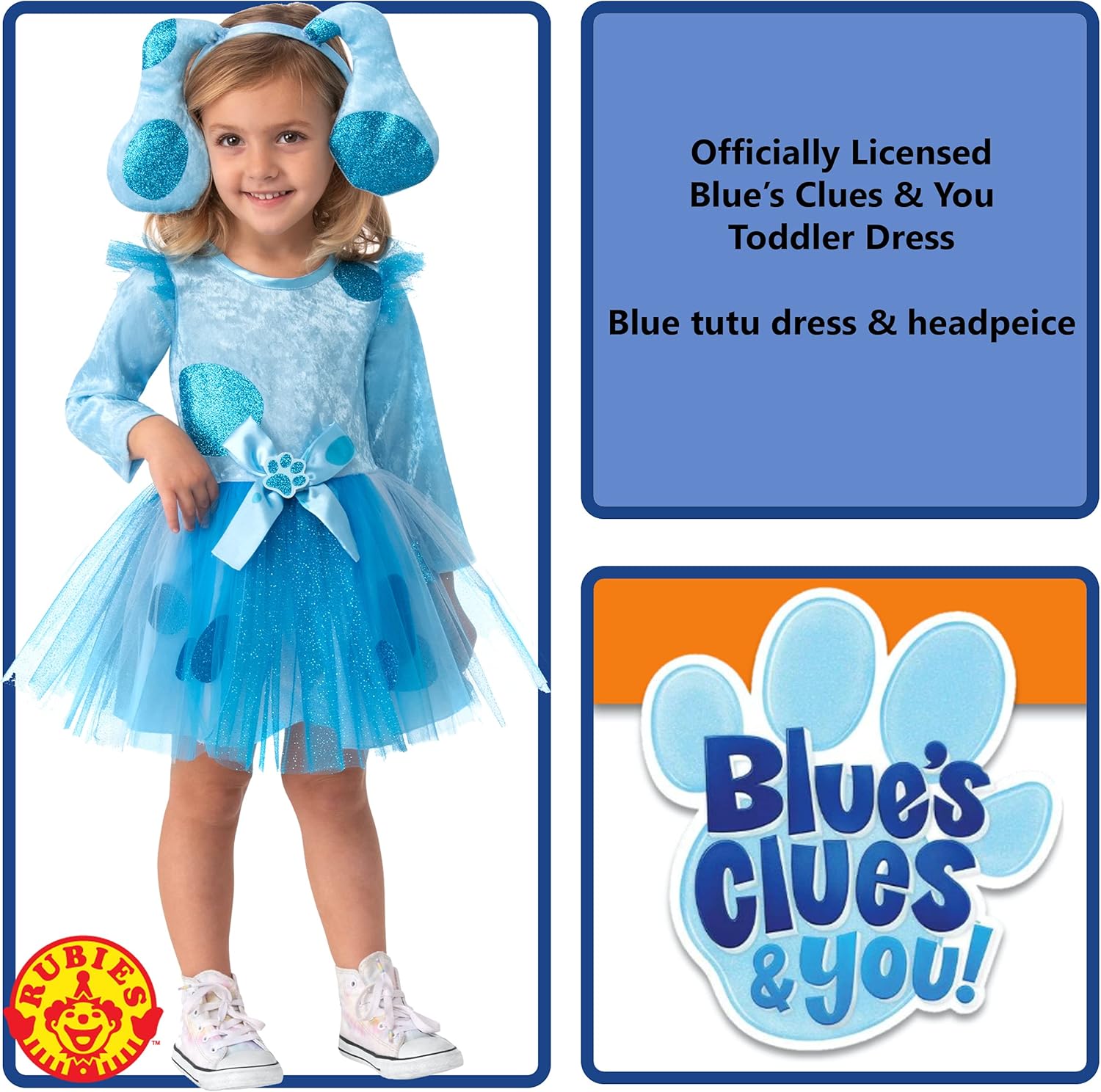 Dress Up as Blues Clue Girl Blues Clues Tutu Dress for Girls