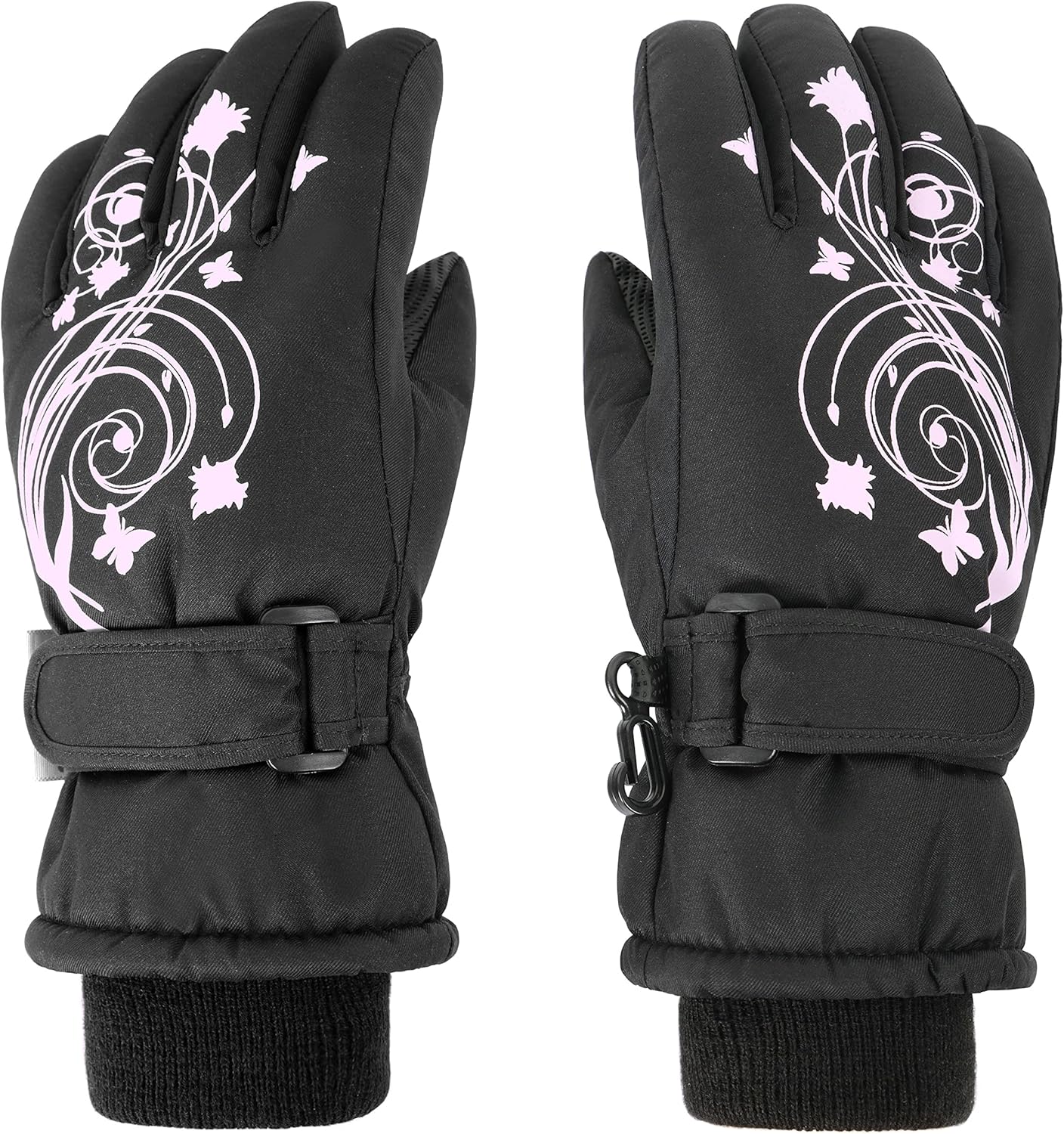 Cotton Kids Waterproof Snow Gloves